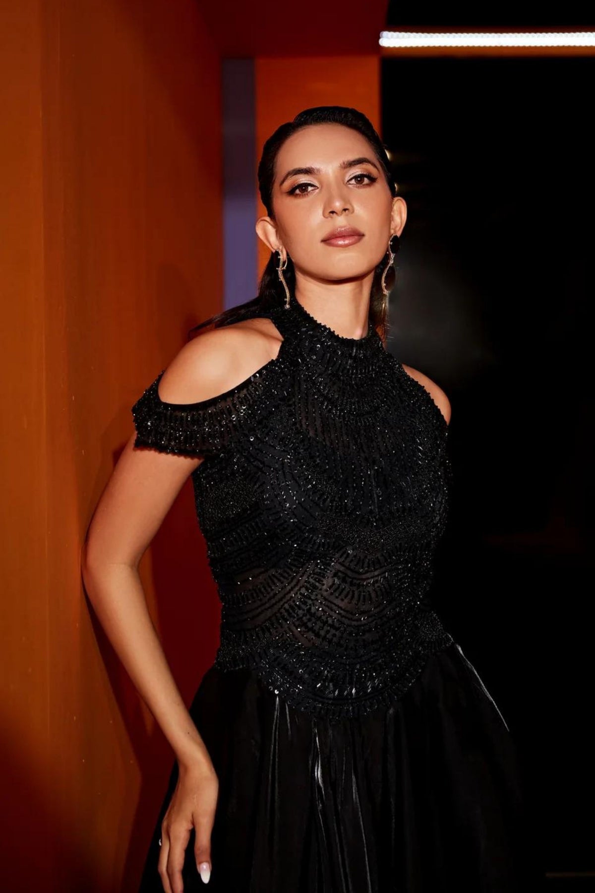 Reim Black Gown