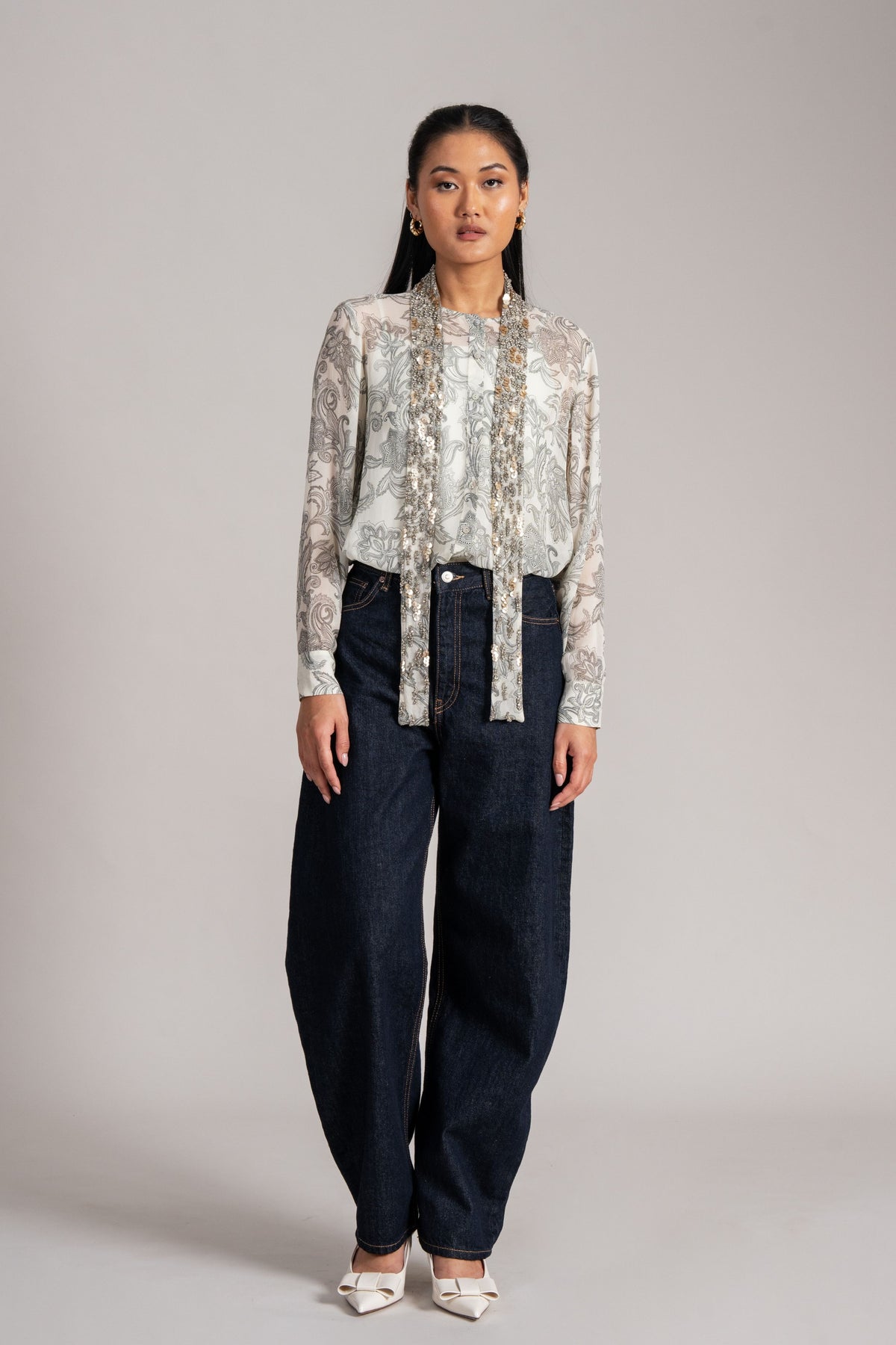 Cosmic Dust Neck Tie Shirt