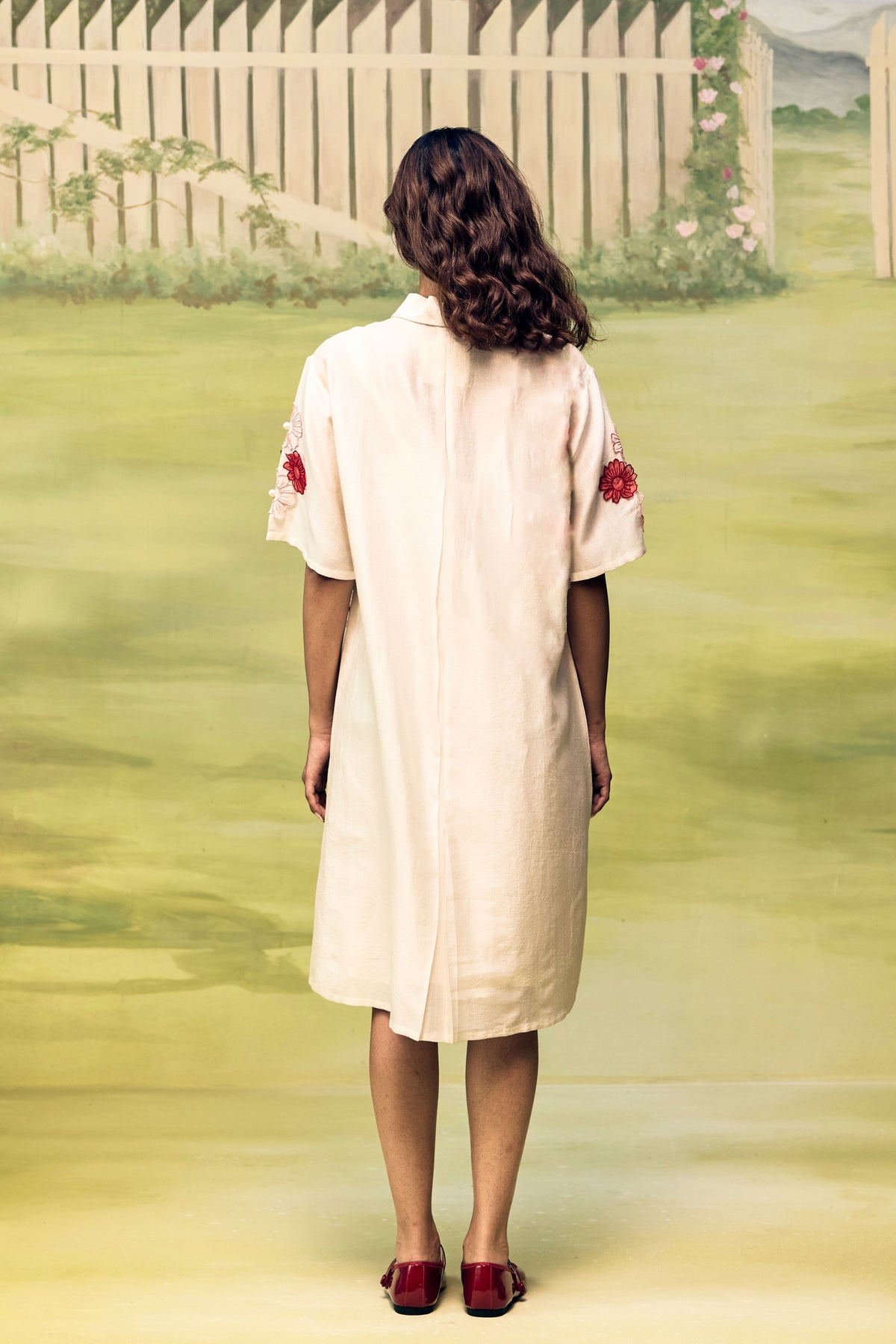Petal Dust Soft Short Dress