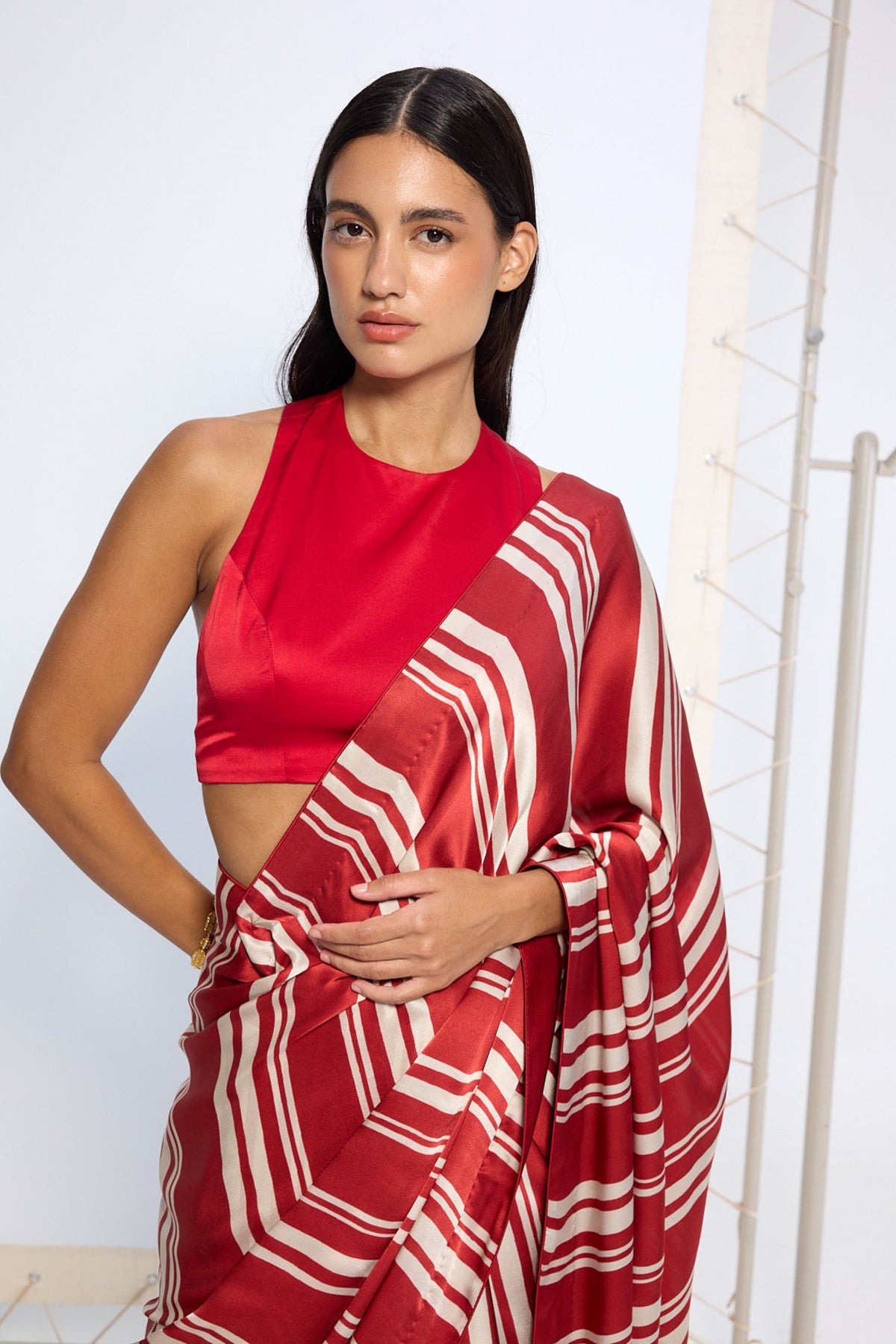Silk Striped Saree