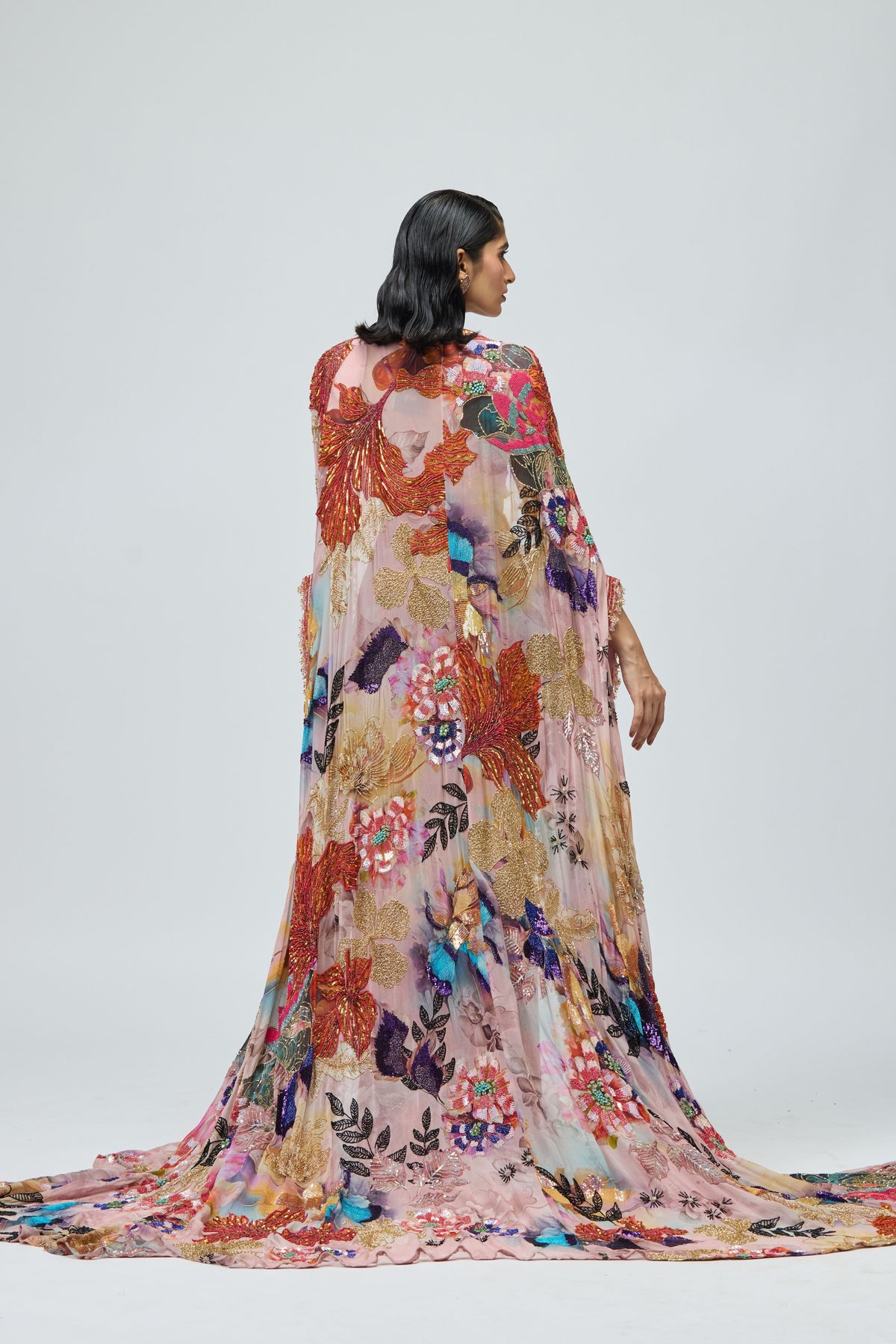 Printed Ggt Cape Set