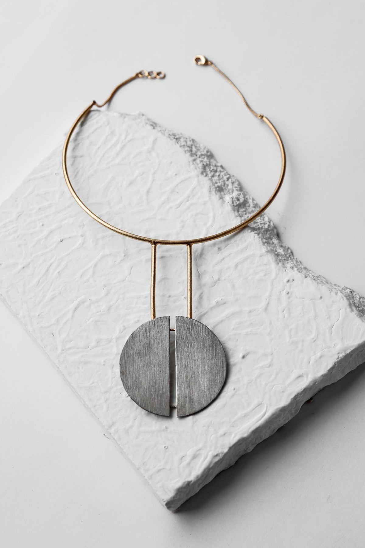 Twinning Moon  Necklace