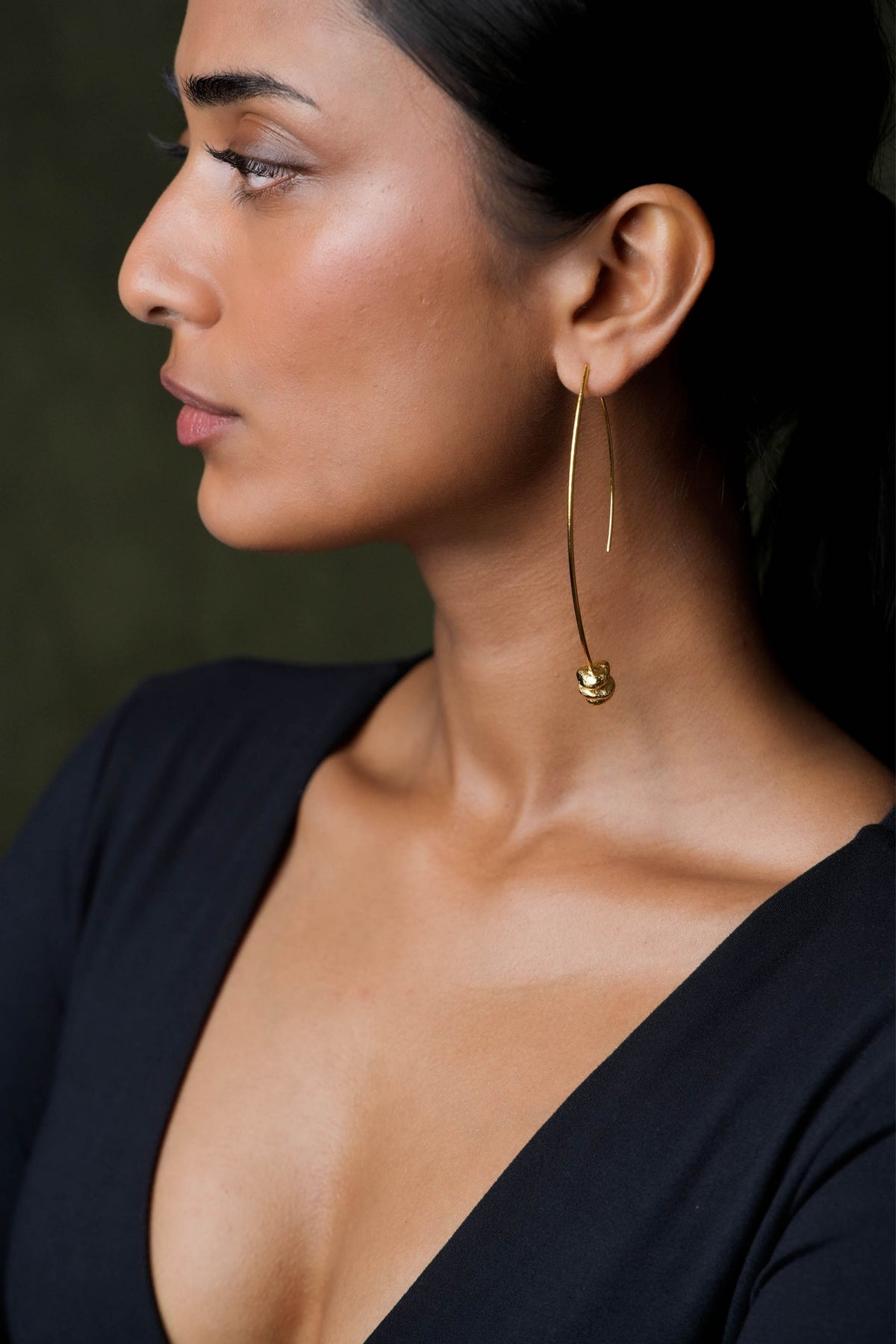 Tera Golden Earrings