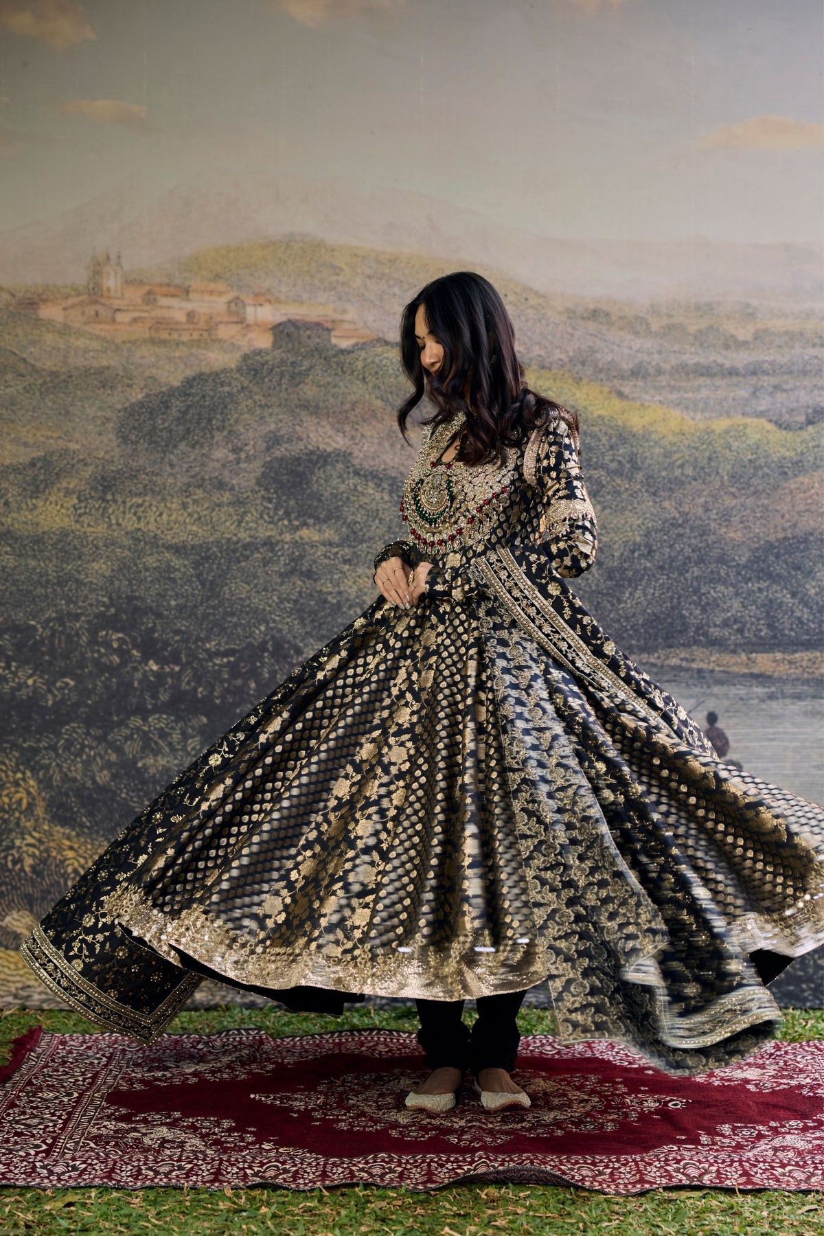 Nishangini Anarkali Set