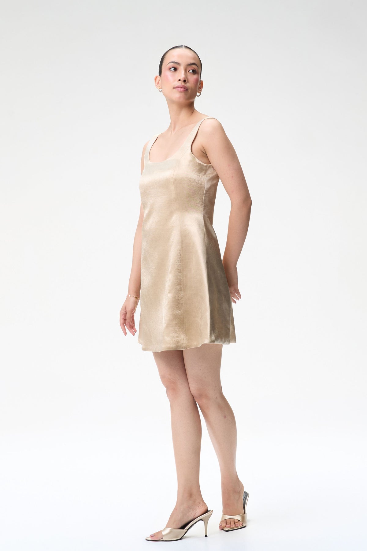 Champagne Mini Dress