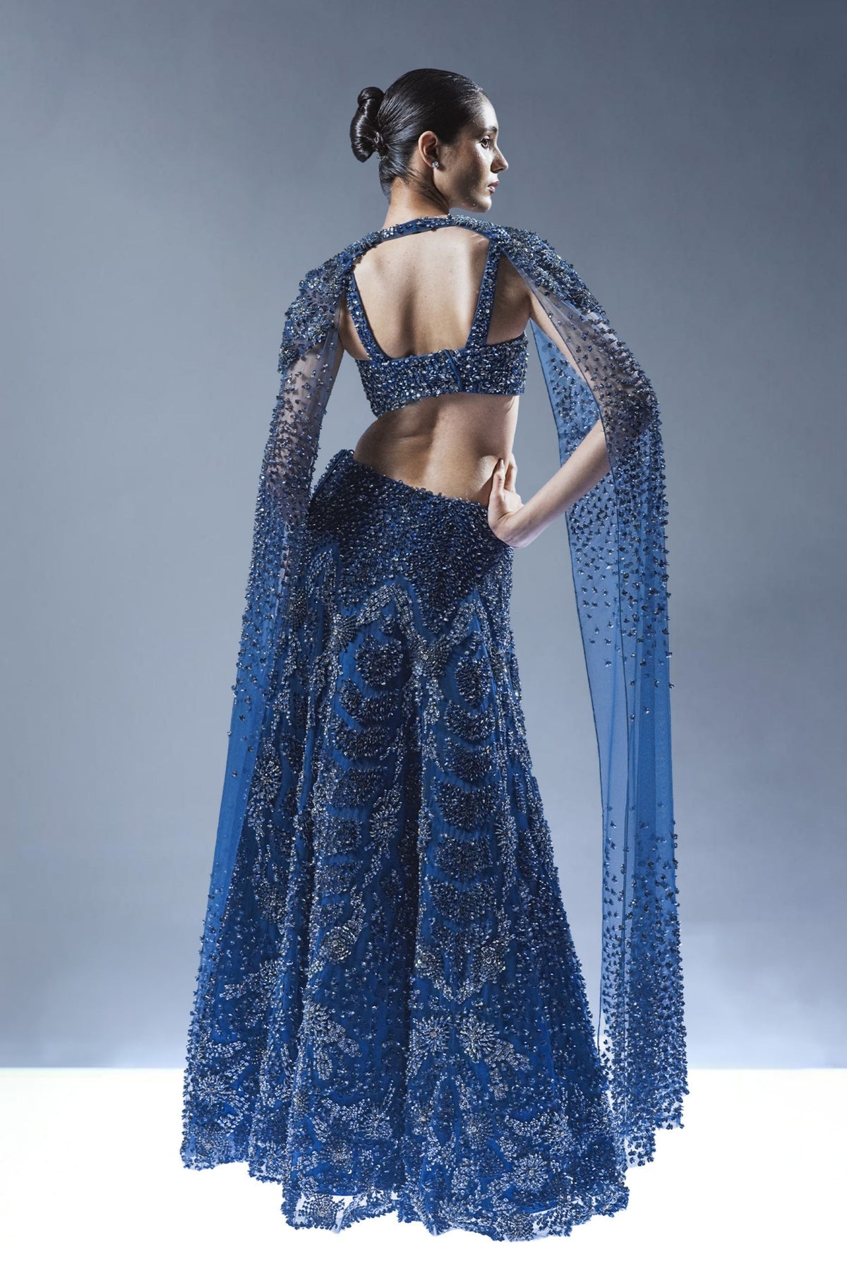 Abyssal Bloom Lehenga Set