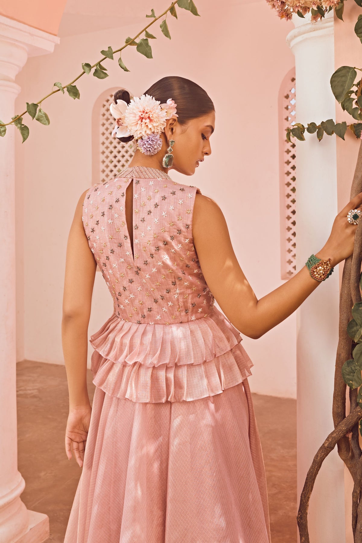 Ruba Peplum Gown