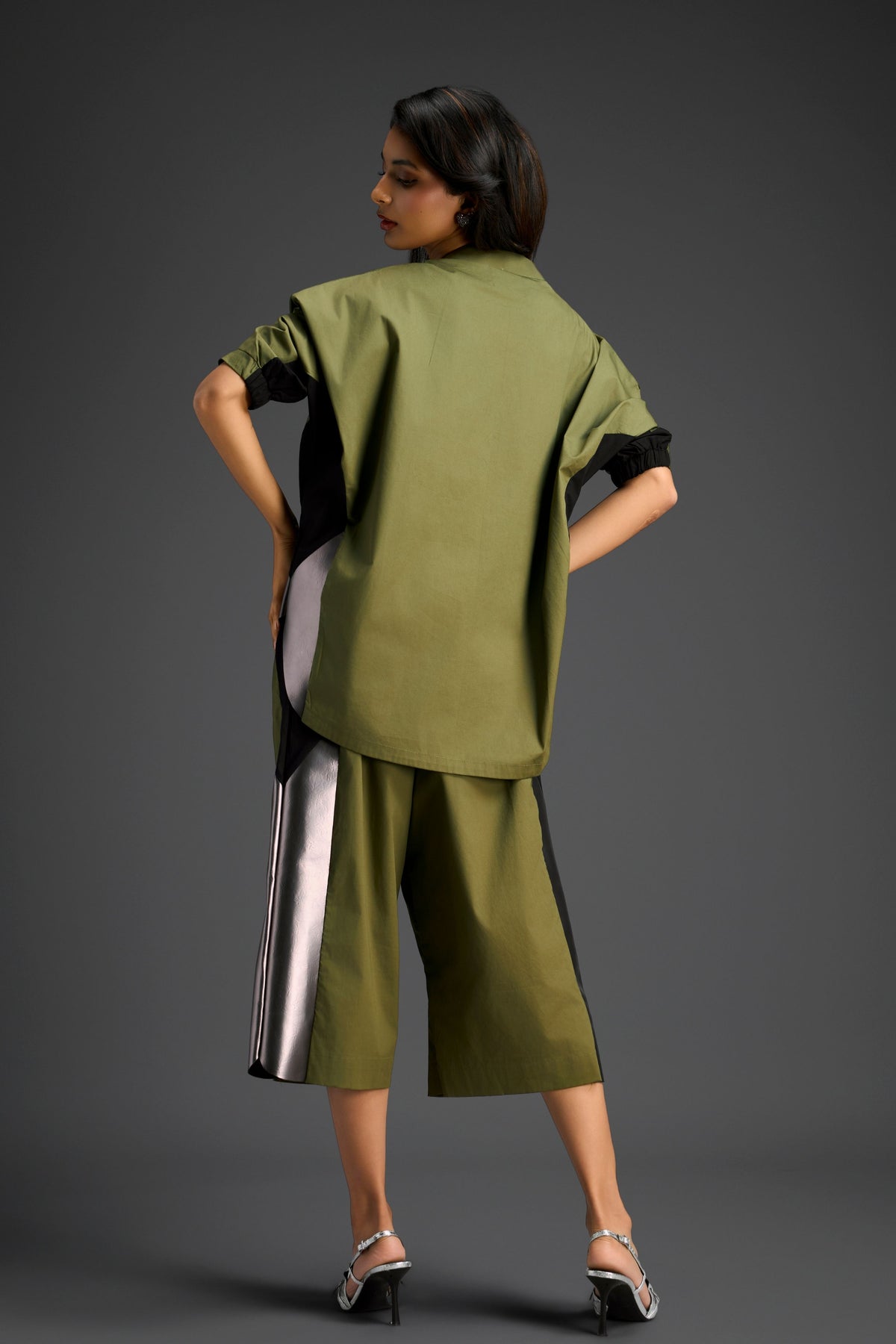 Relaxed Olive Co-ord Set