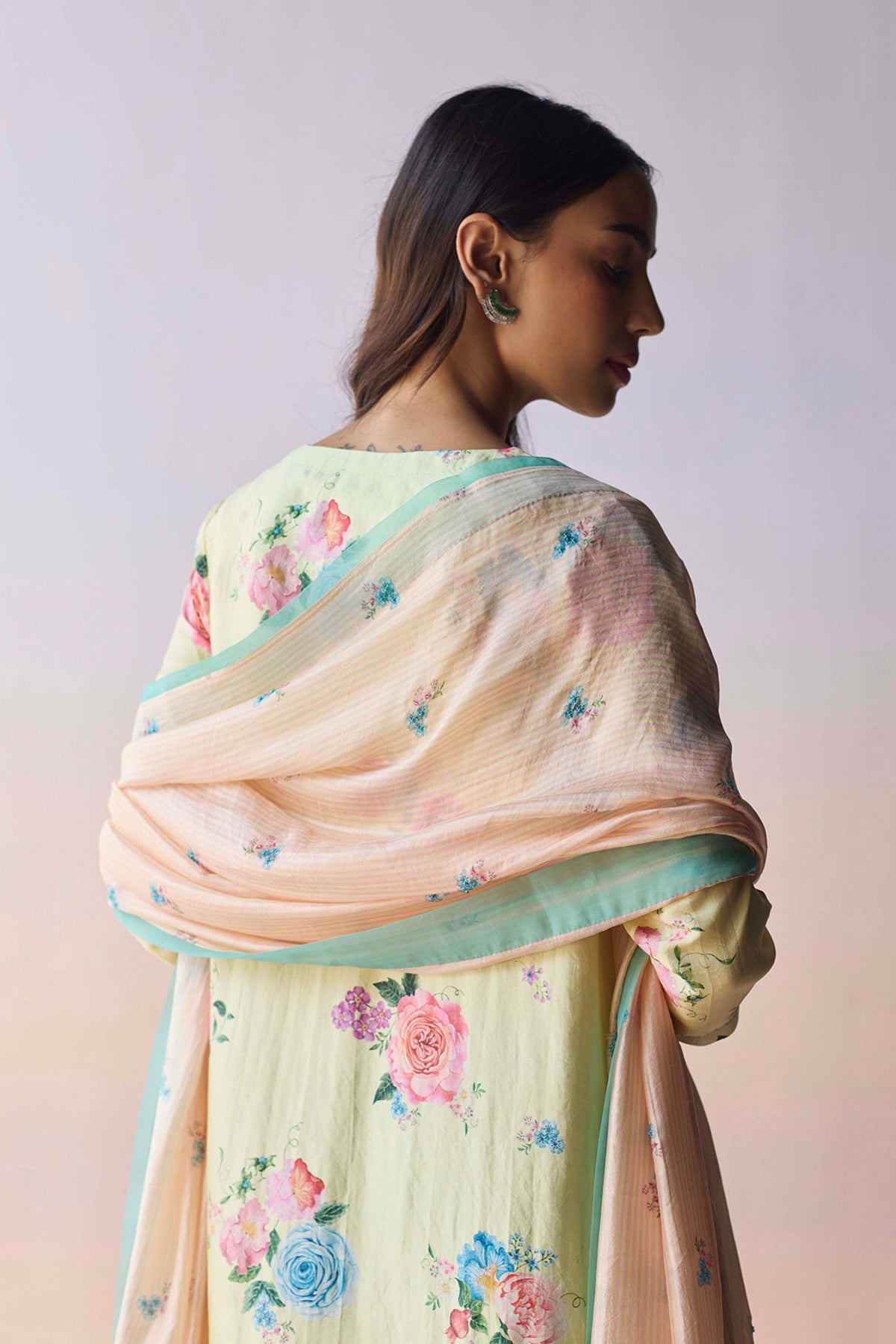 Soulflower Green Dupatta