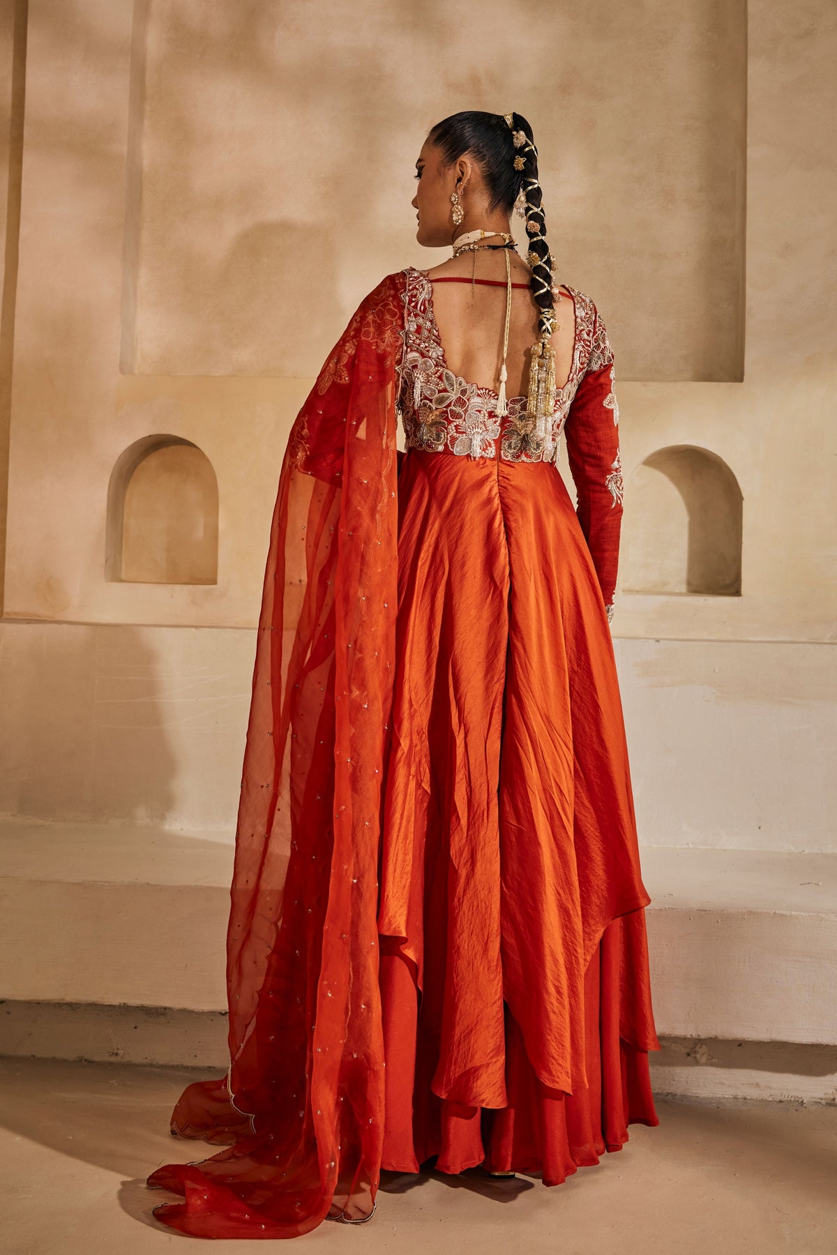 Kesari Anarkali Set