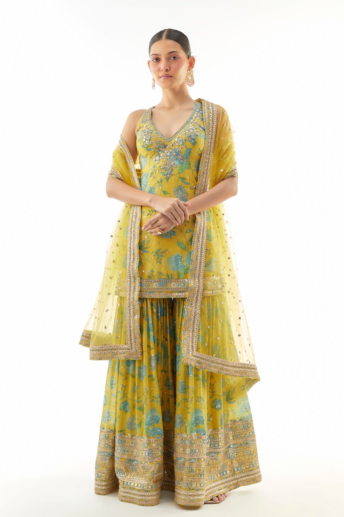 Dhvanika Sharara Set