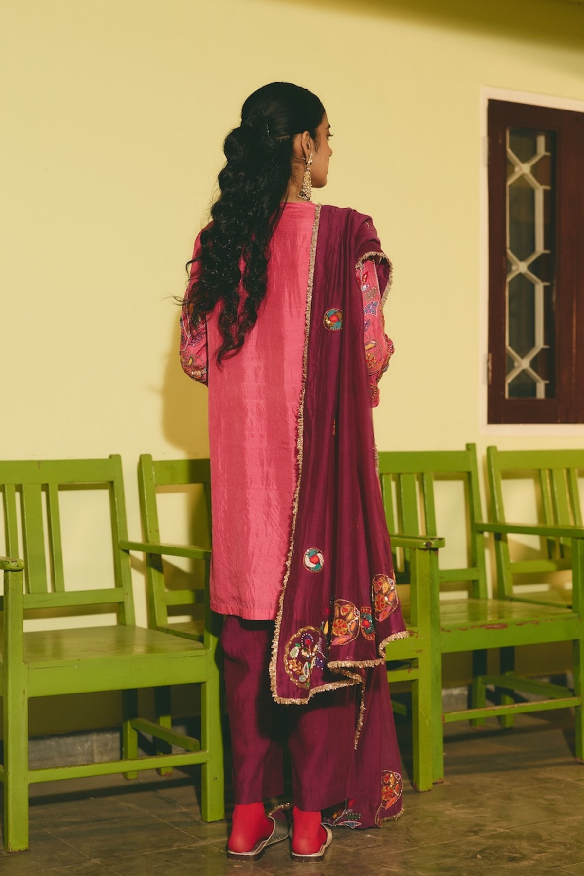 Rangtara Jamuni Kurta and Pants