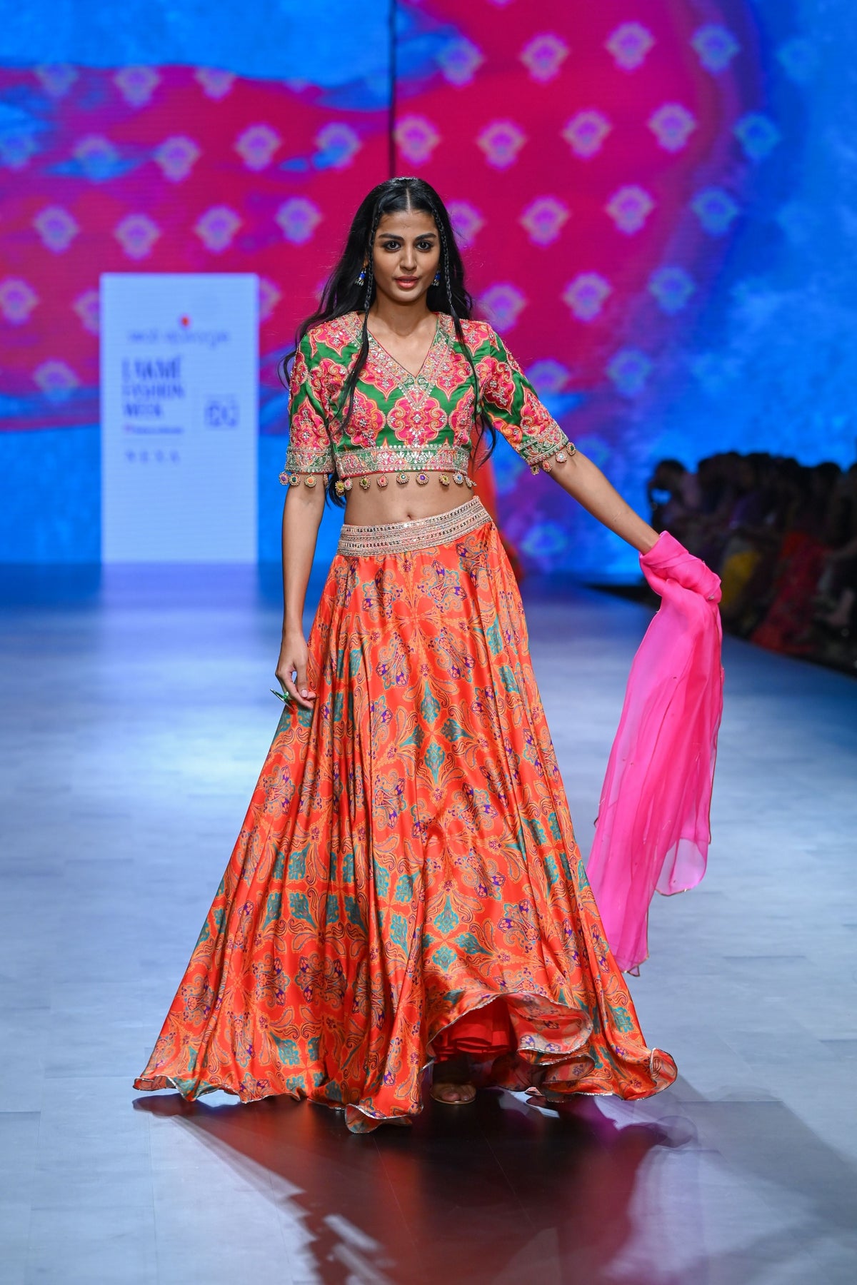 Gulal Parvati Lehenga Set