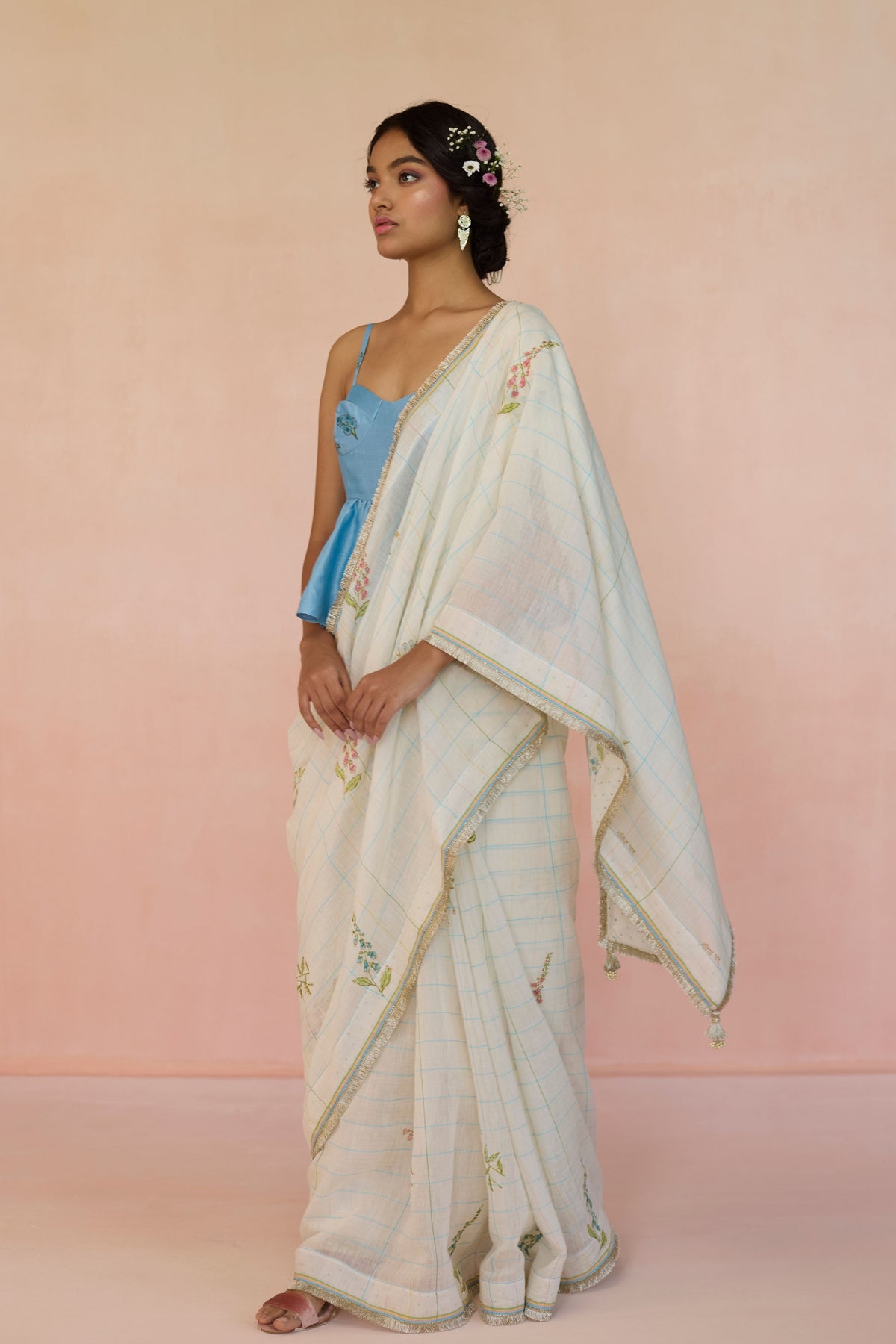 Foxglove Silk Saree