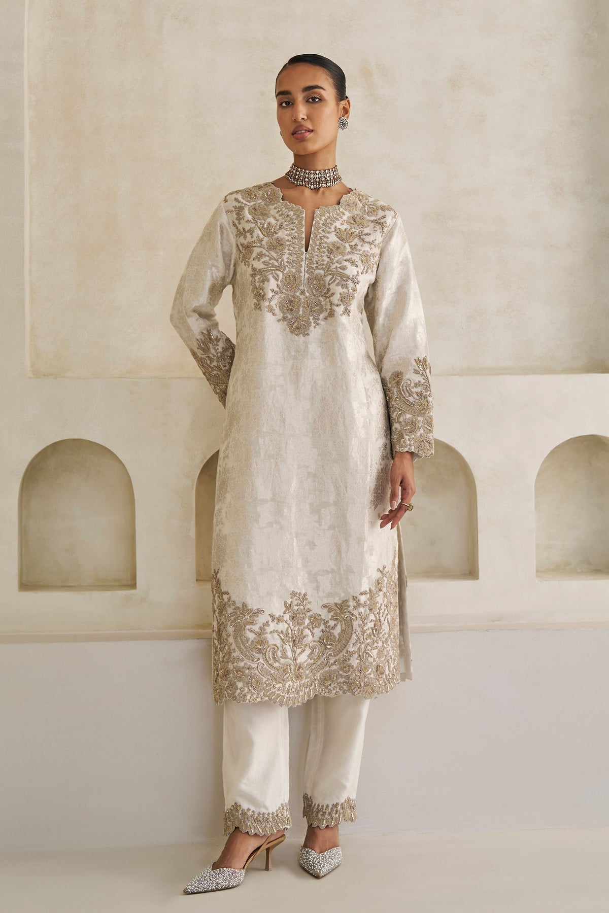 Lunar Cora Kurta Set