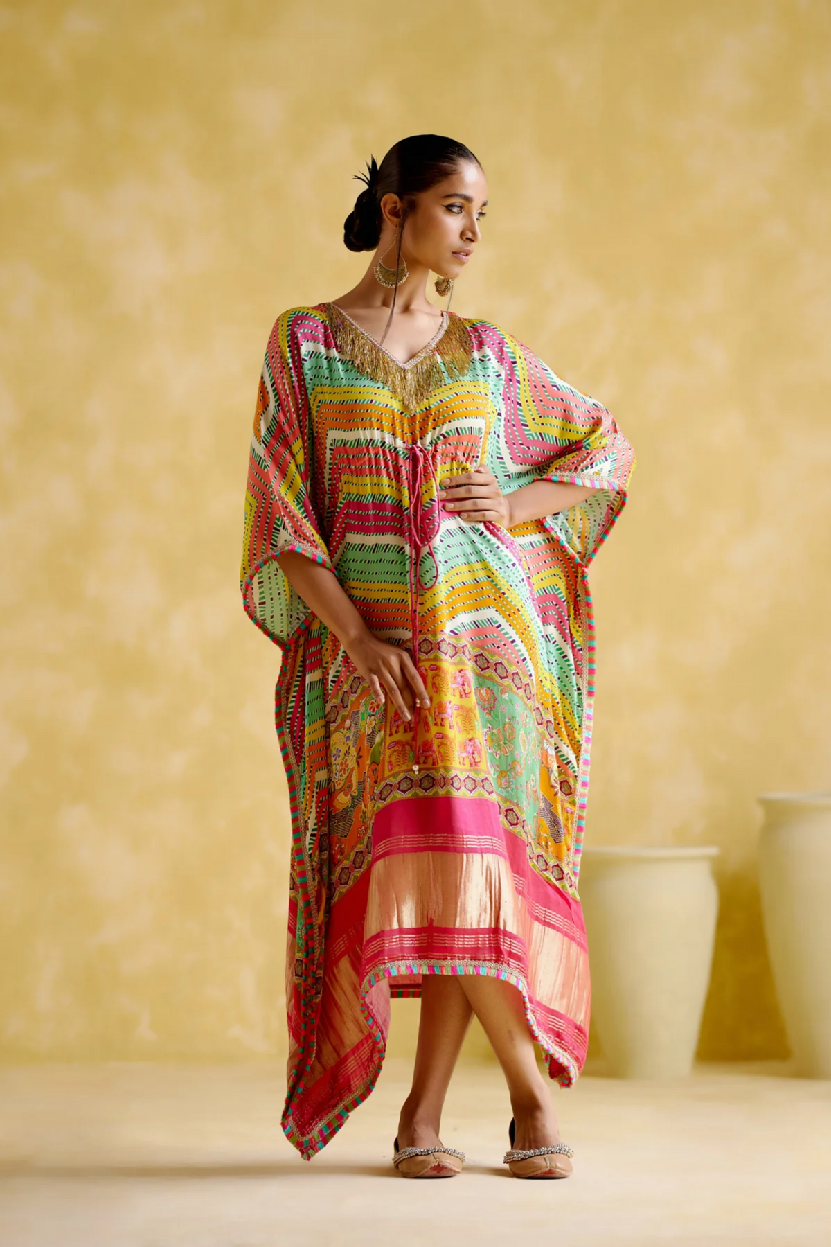 Ahilya Multi Color Kaftan