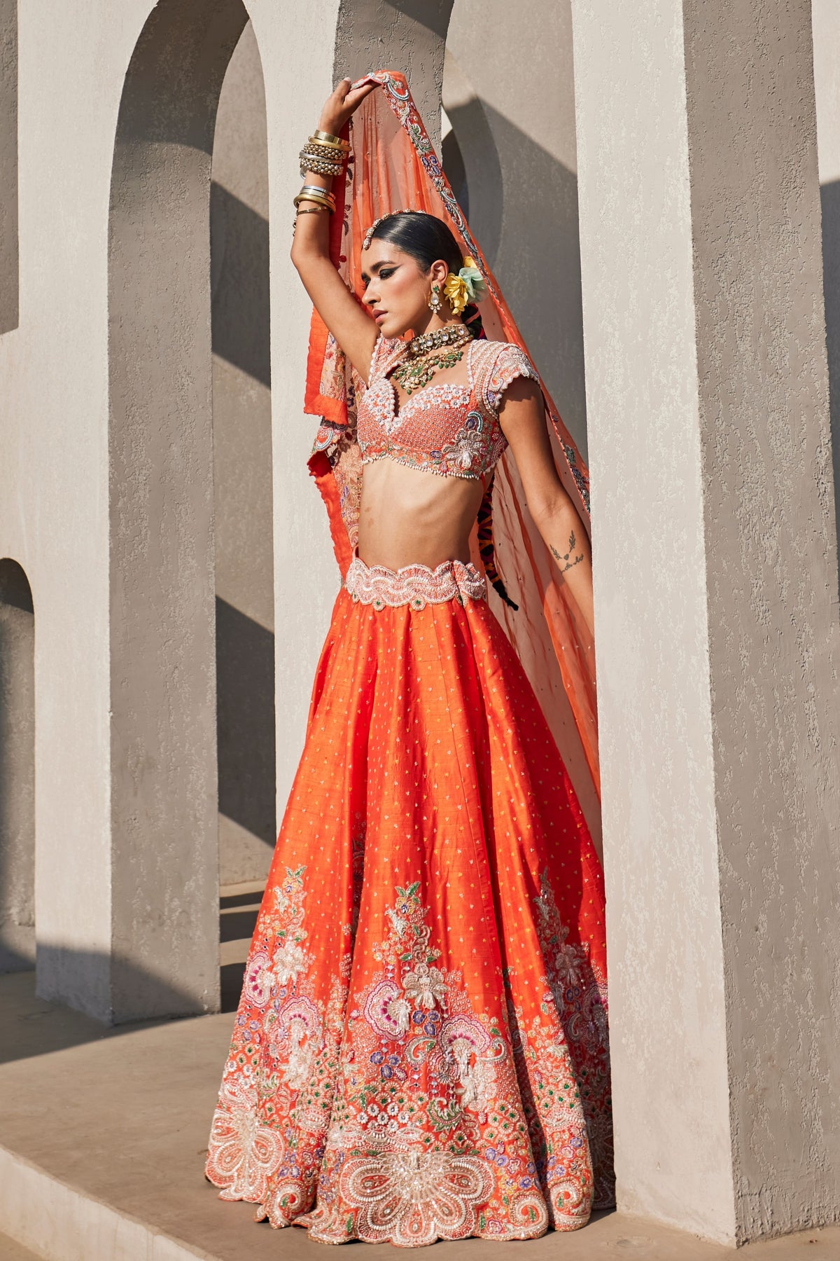 Aarani Lehenga Set