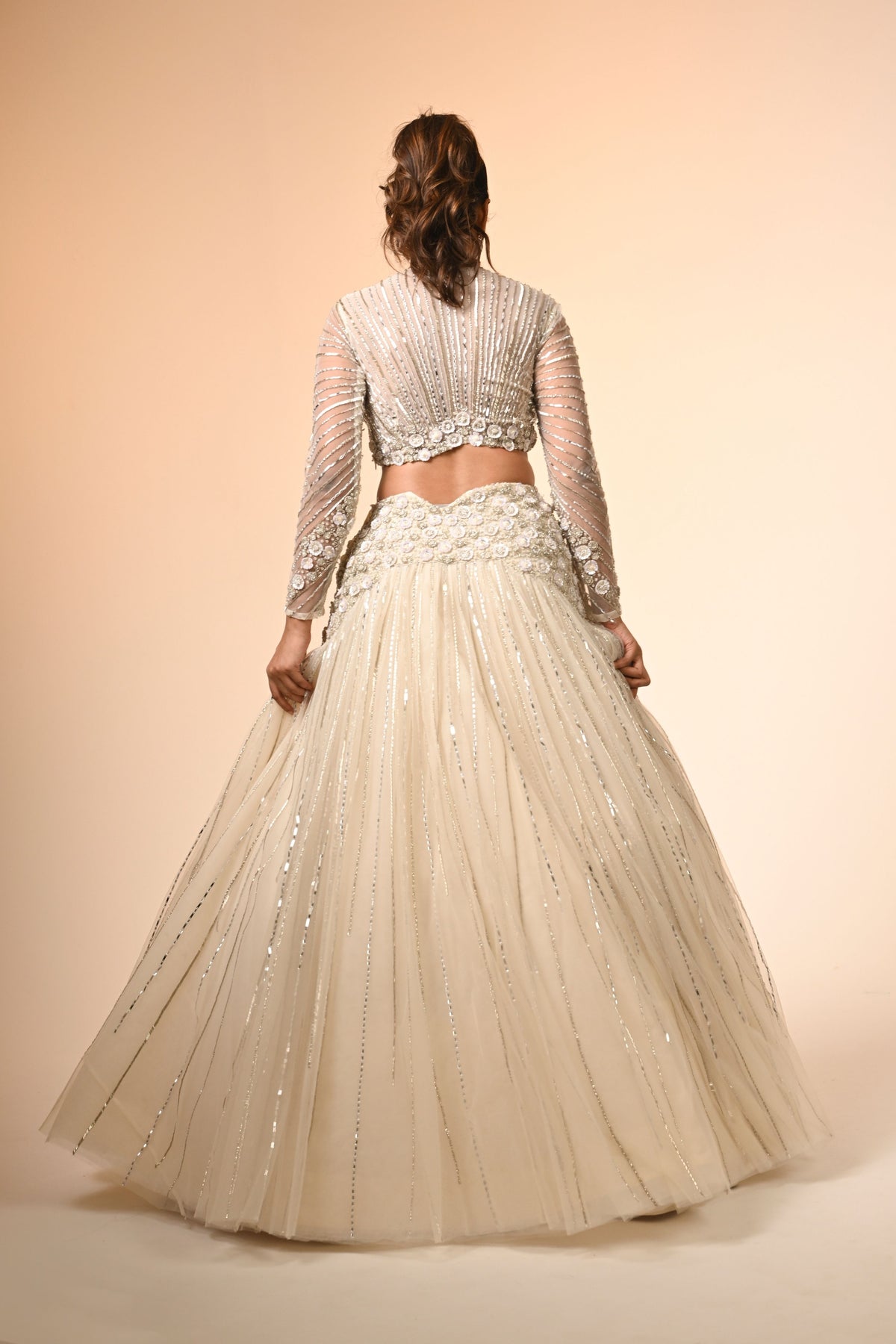 Floral Cascade Lehenga Set