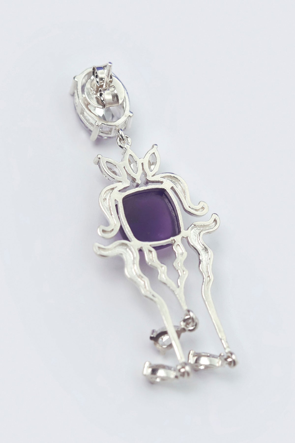 Amethyst La Nuit Earrings