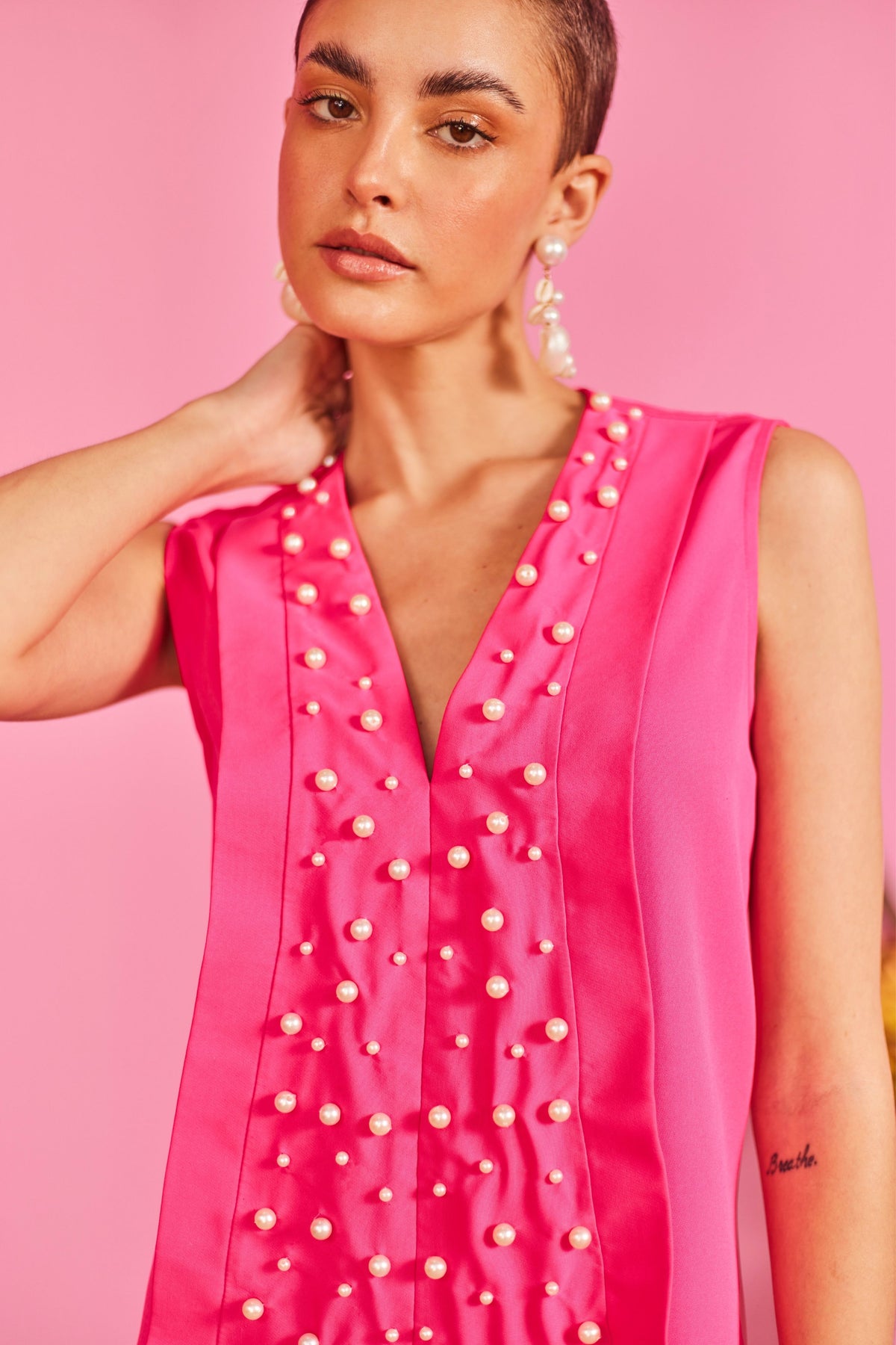 Ellora Dress in Pink