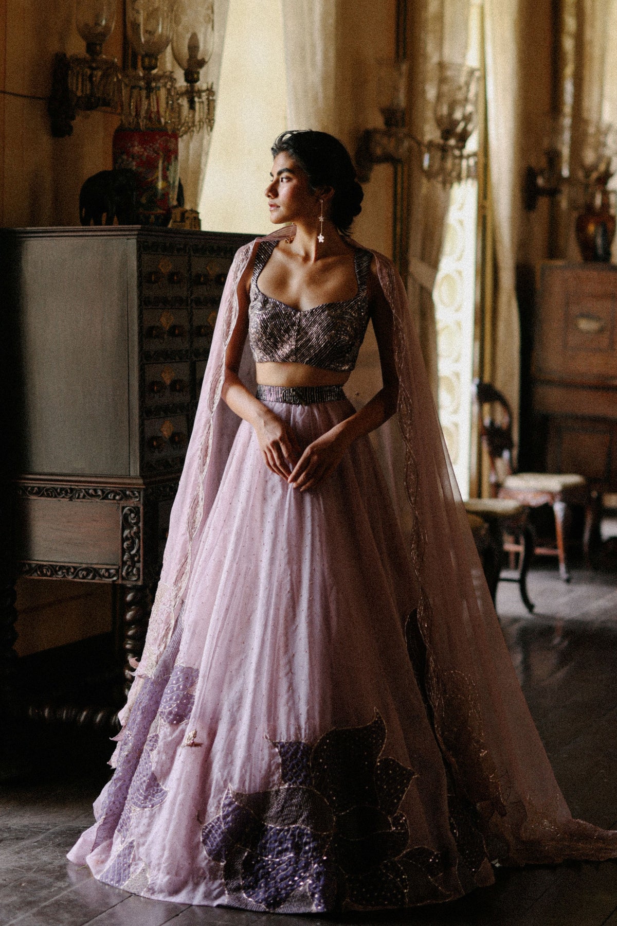 Rosa Patchwork Lehenga Set