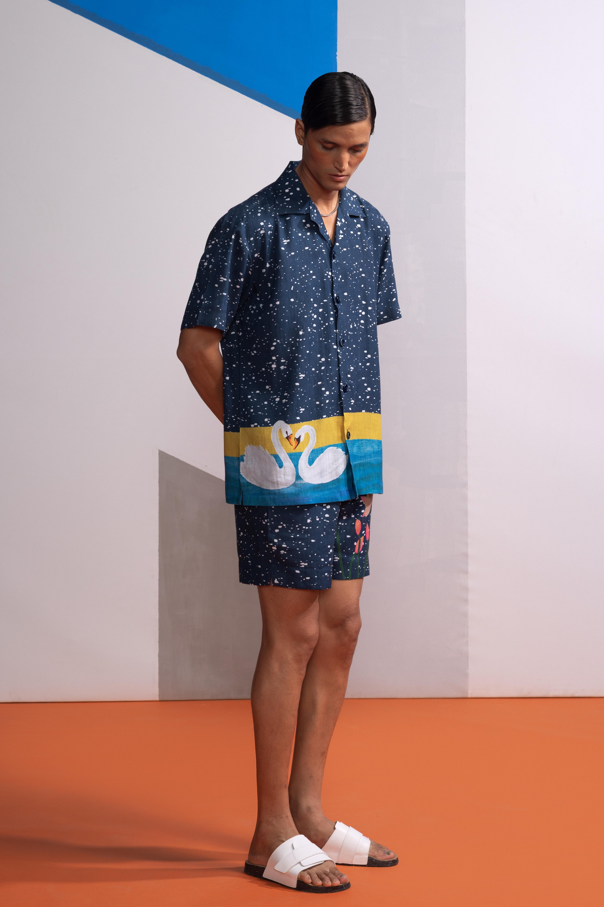 Night Swan Relaxed Shirt