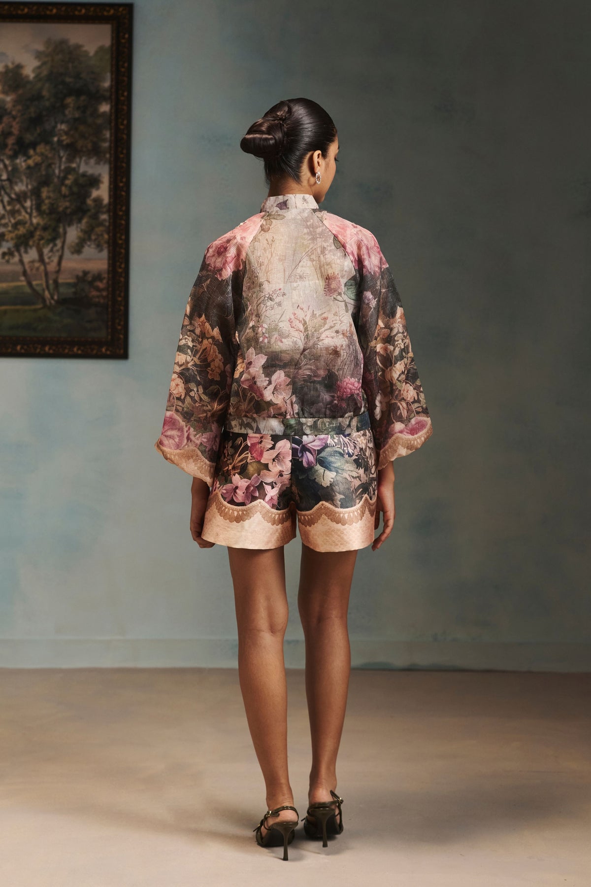 Vienna Silvermist Bomber Jacket Set