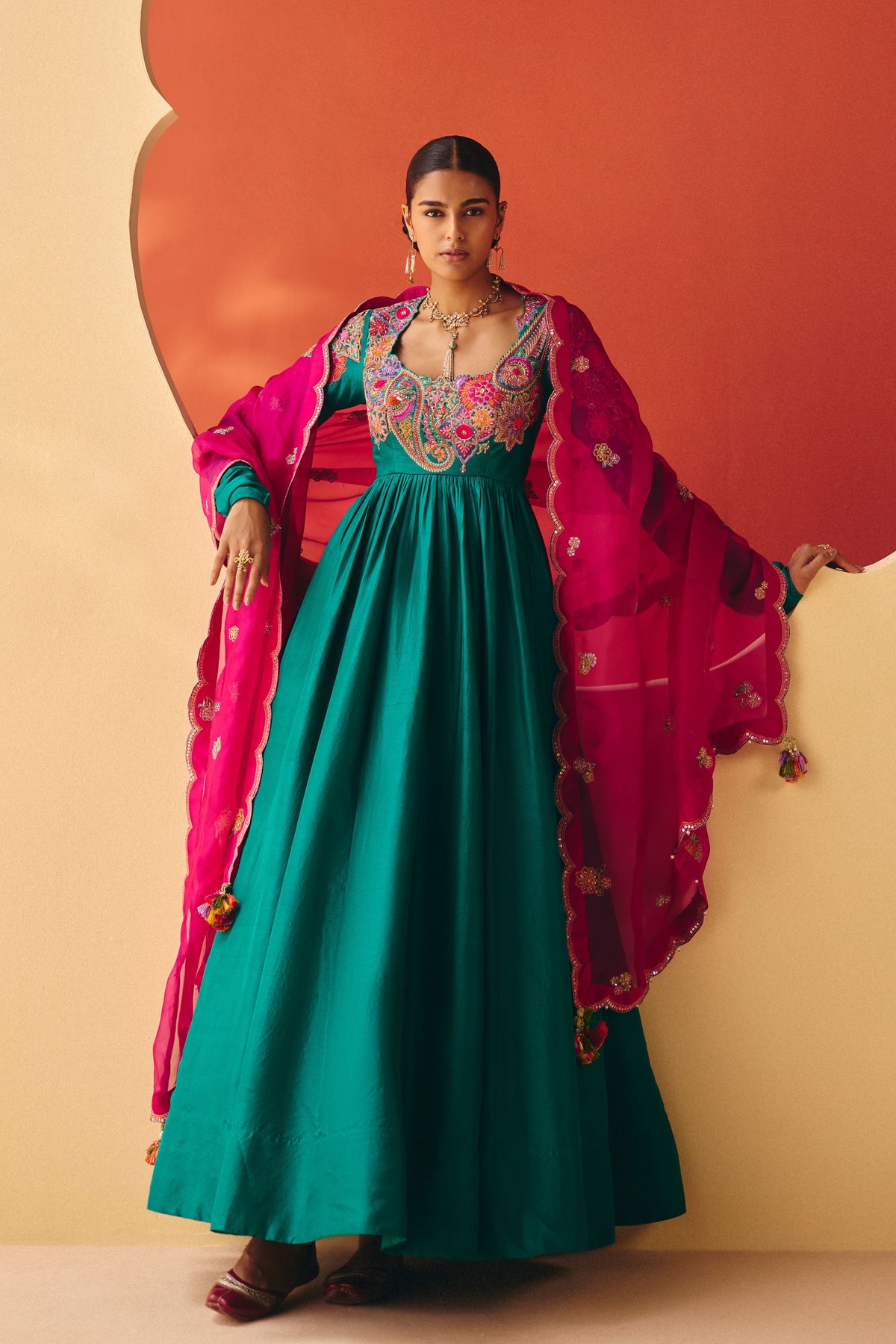 Janaki Anarkali Set