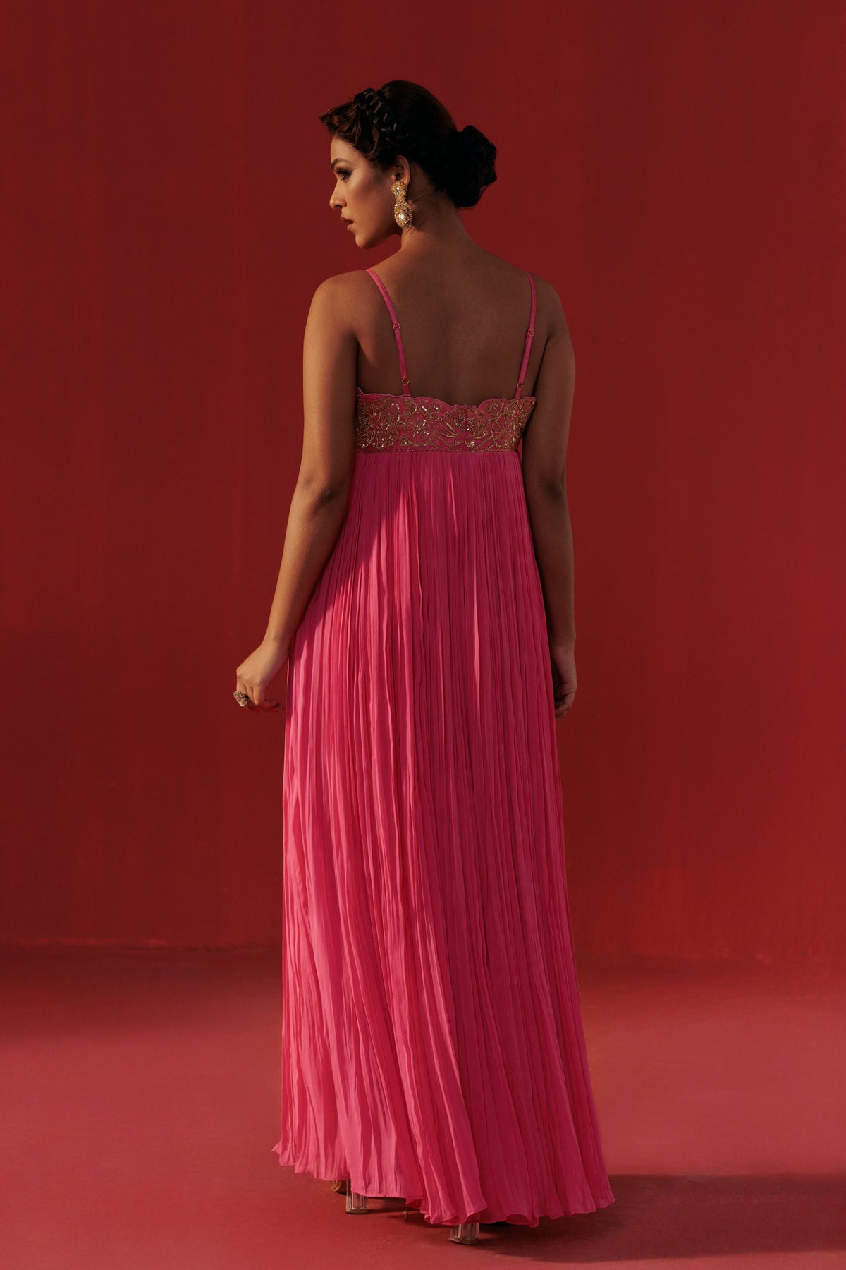 Hot Pink Anarkali