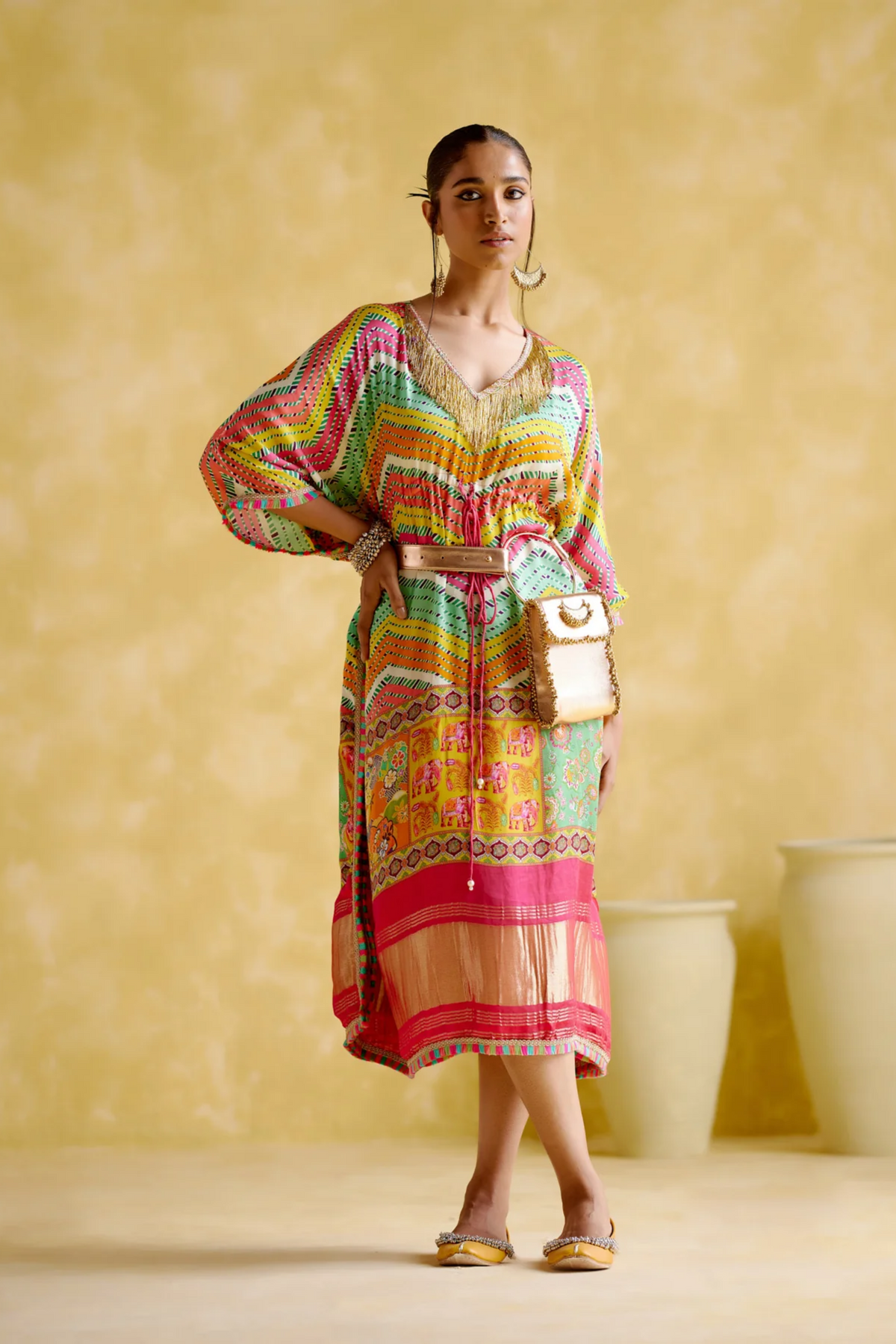 Ahilya Multi Color Kaftan