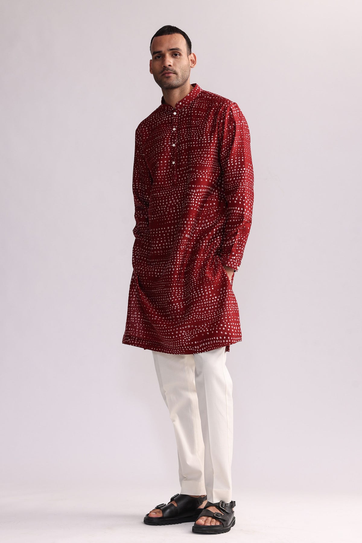 Aboriginal Red Kurta