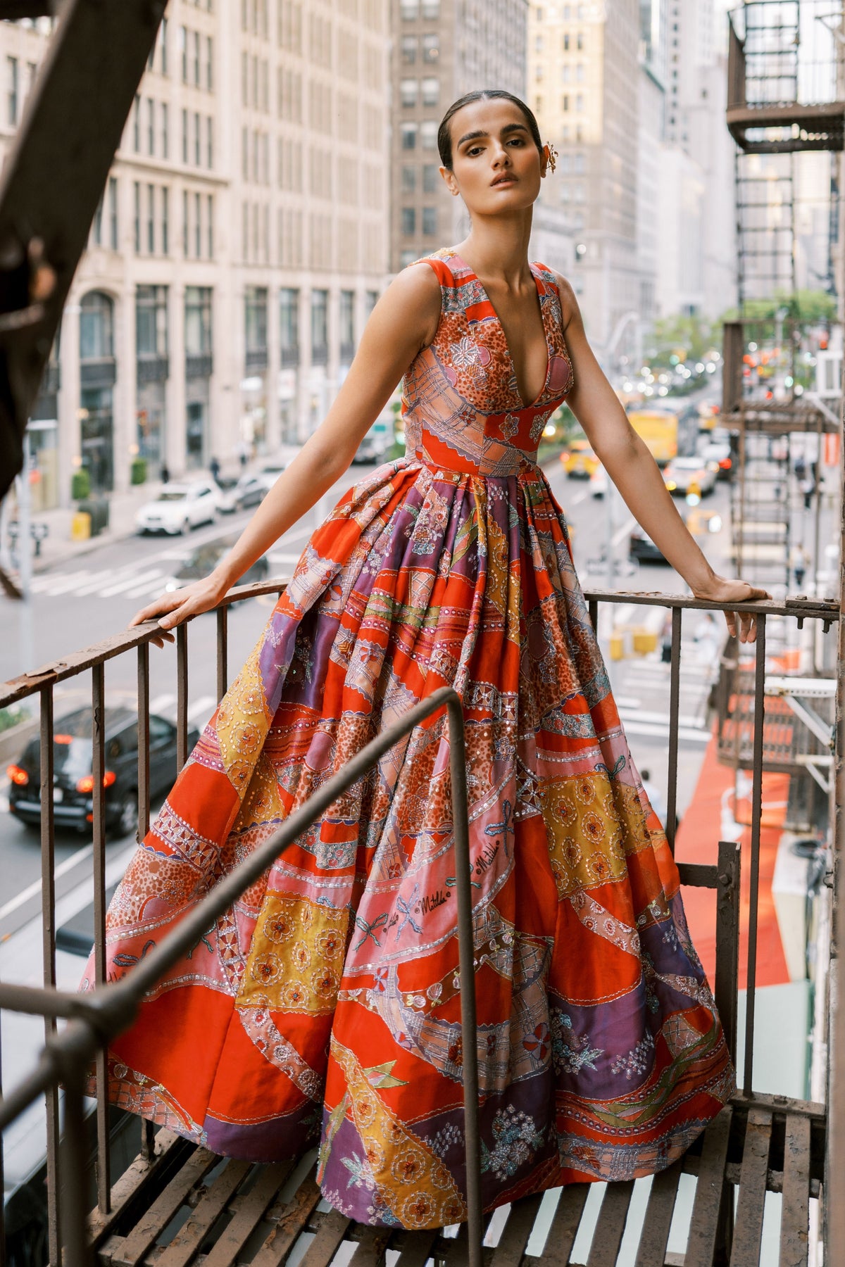 Medisette Organza Gown