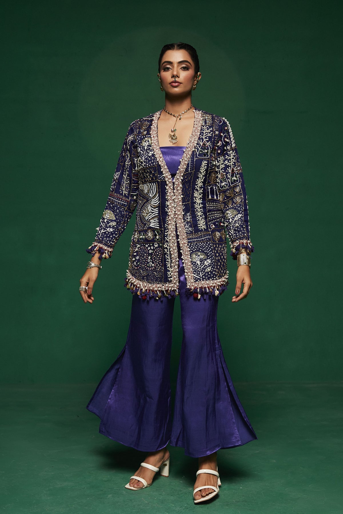 Jacket Kurta Set