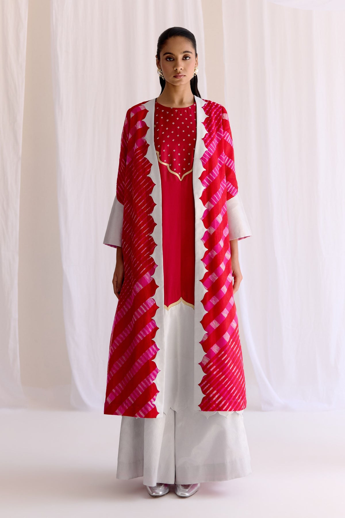 Rangmahal Lehriya Jacket