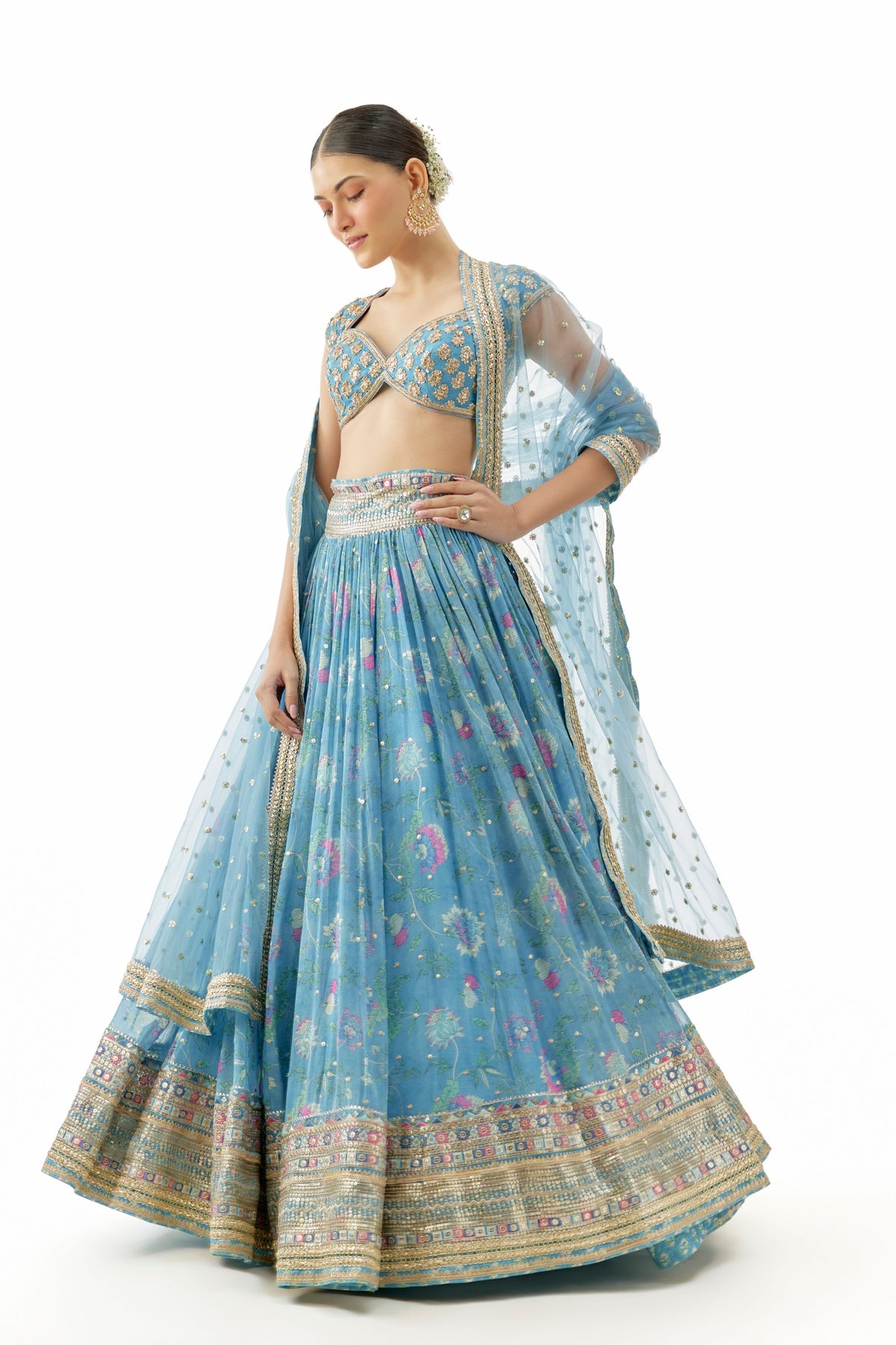 Zil Lehenga Set