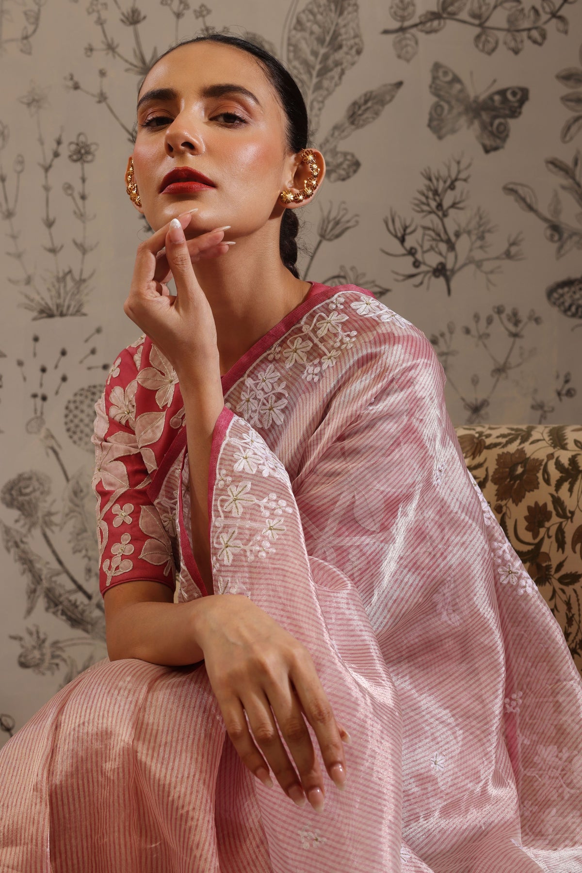 Plaksha Saree Set
