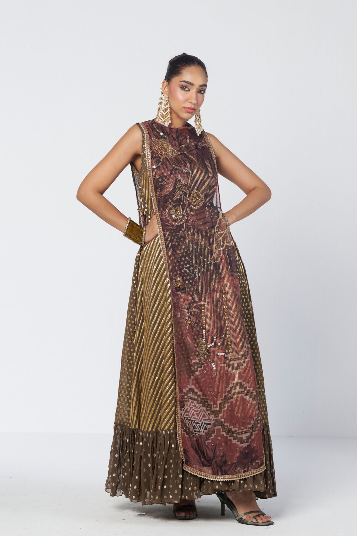 Rangsaaz Anarkali Set