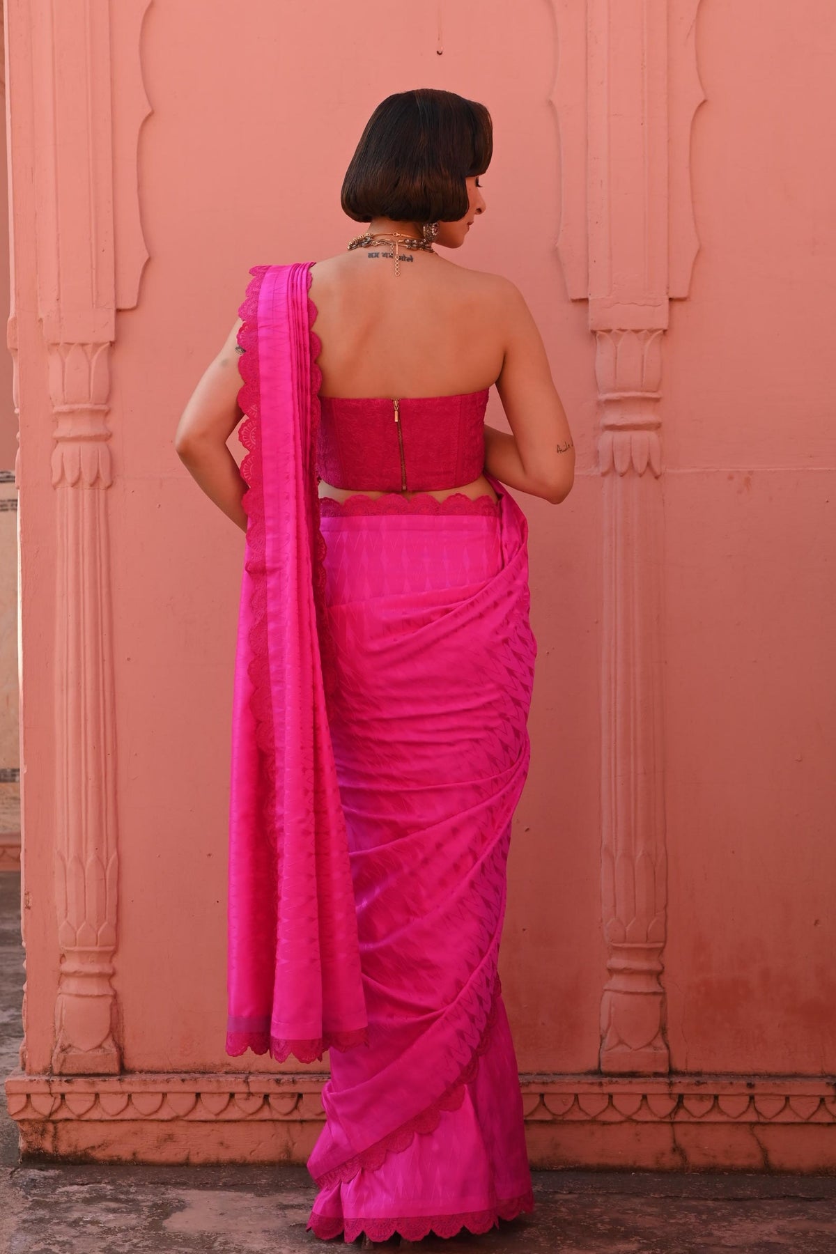 Jalwa Tanchoi Handloom Sari
