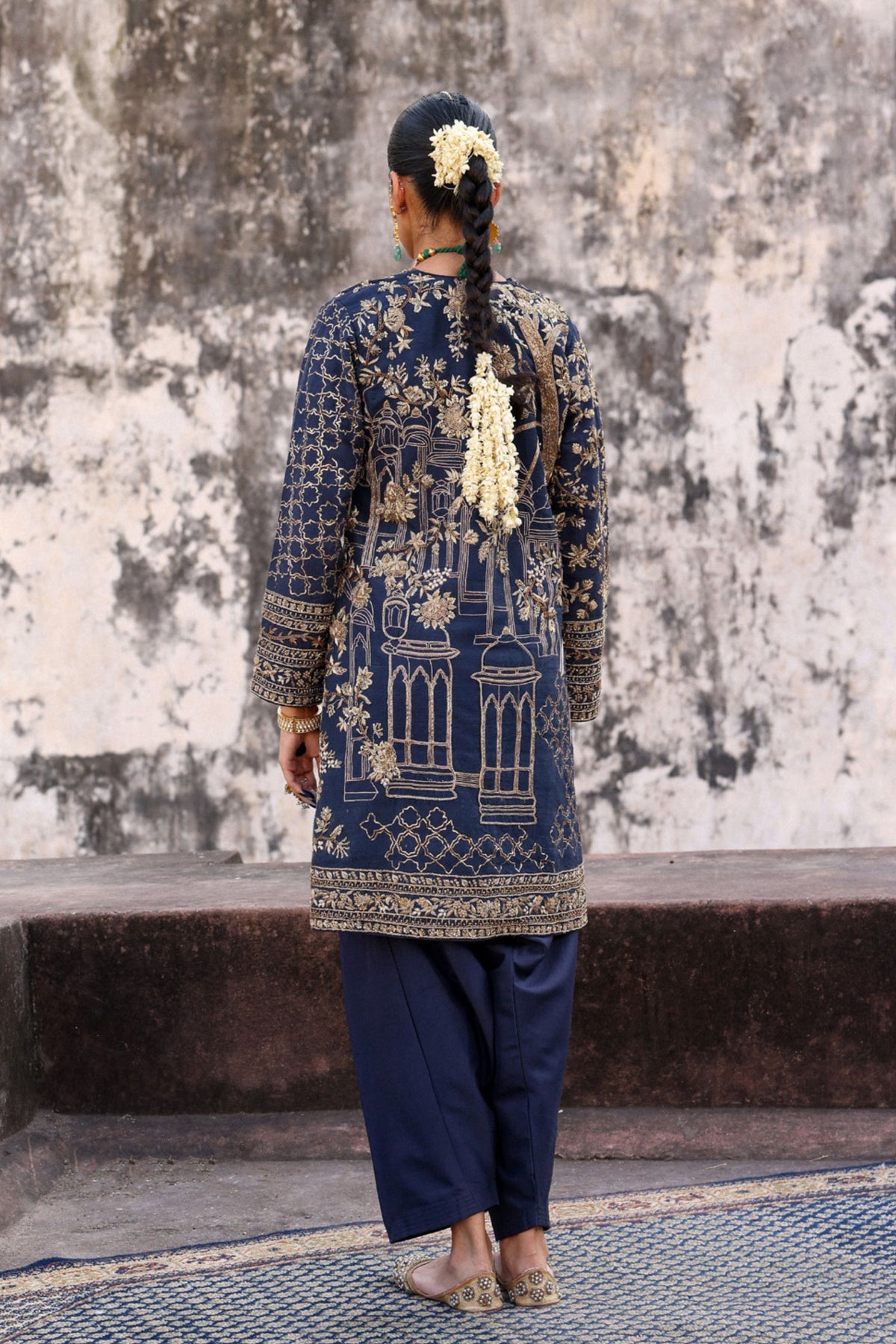 Hazuri Bagh Jacket Set