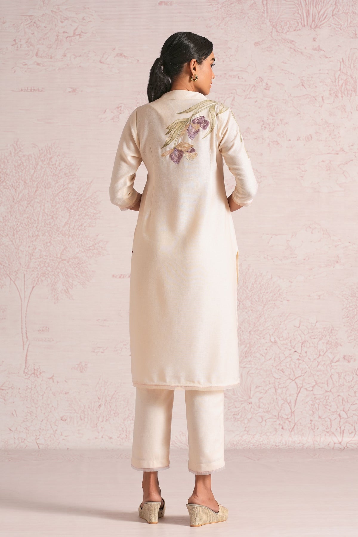 Painted Parchment Kurta Set