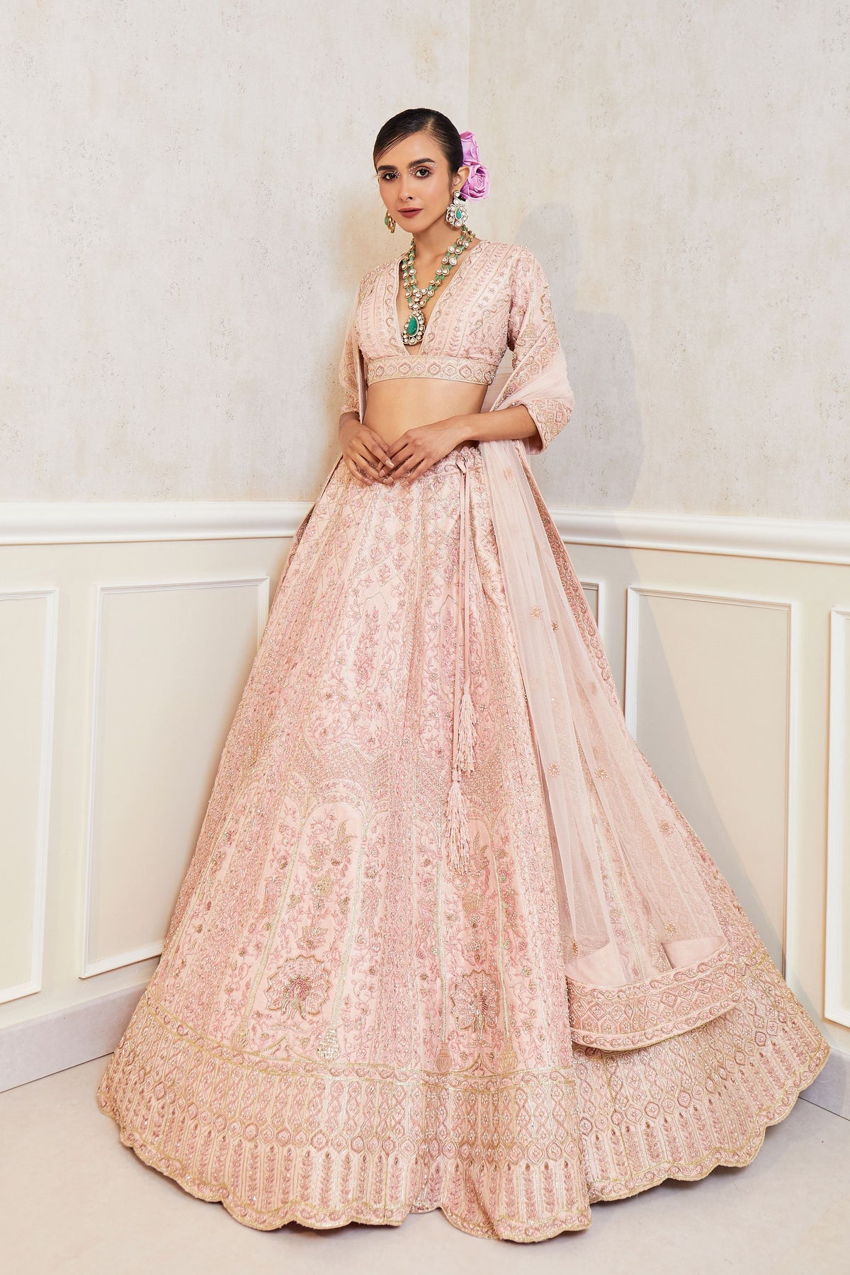 Peacock Lehenga Set