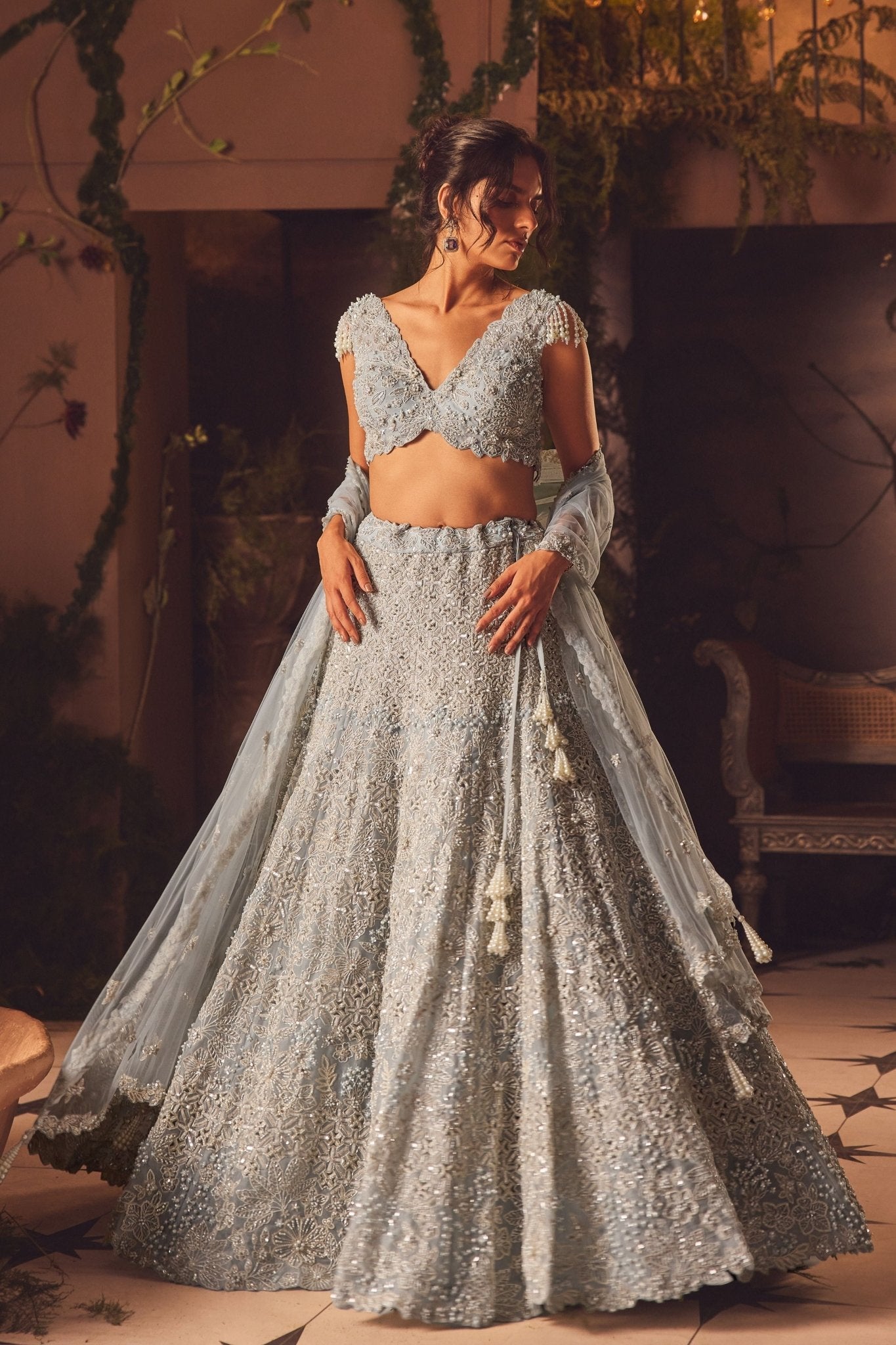 Lyra Lehenga Set - Roqa - Elahe