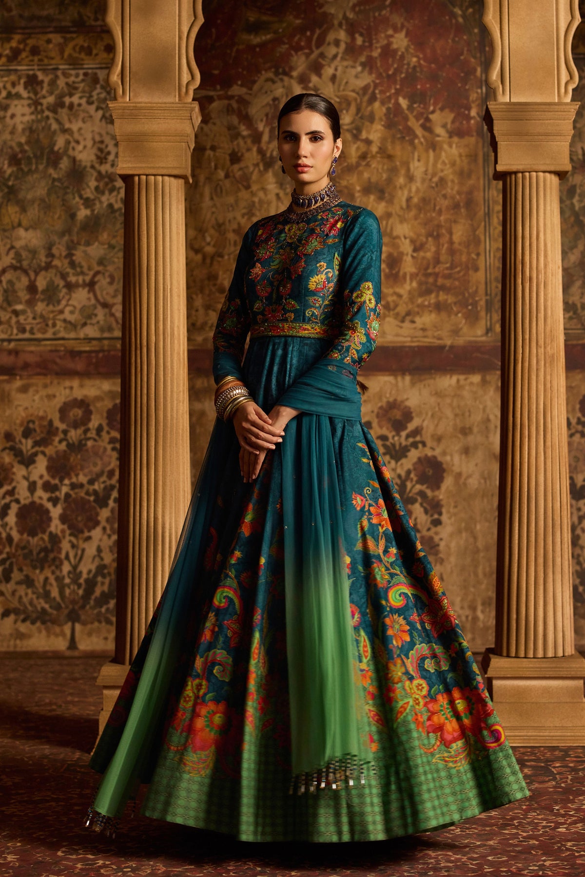 Rehteal Anarkali Set