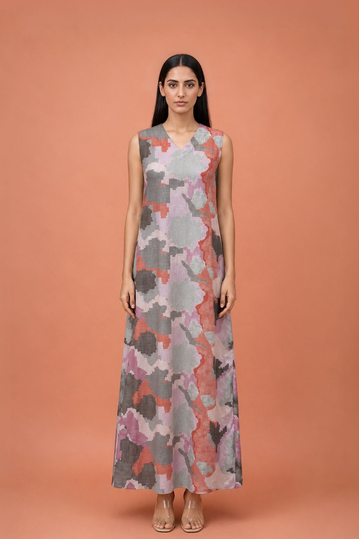 Ikat Rose Jacket Dress Set