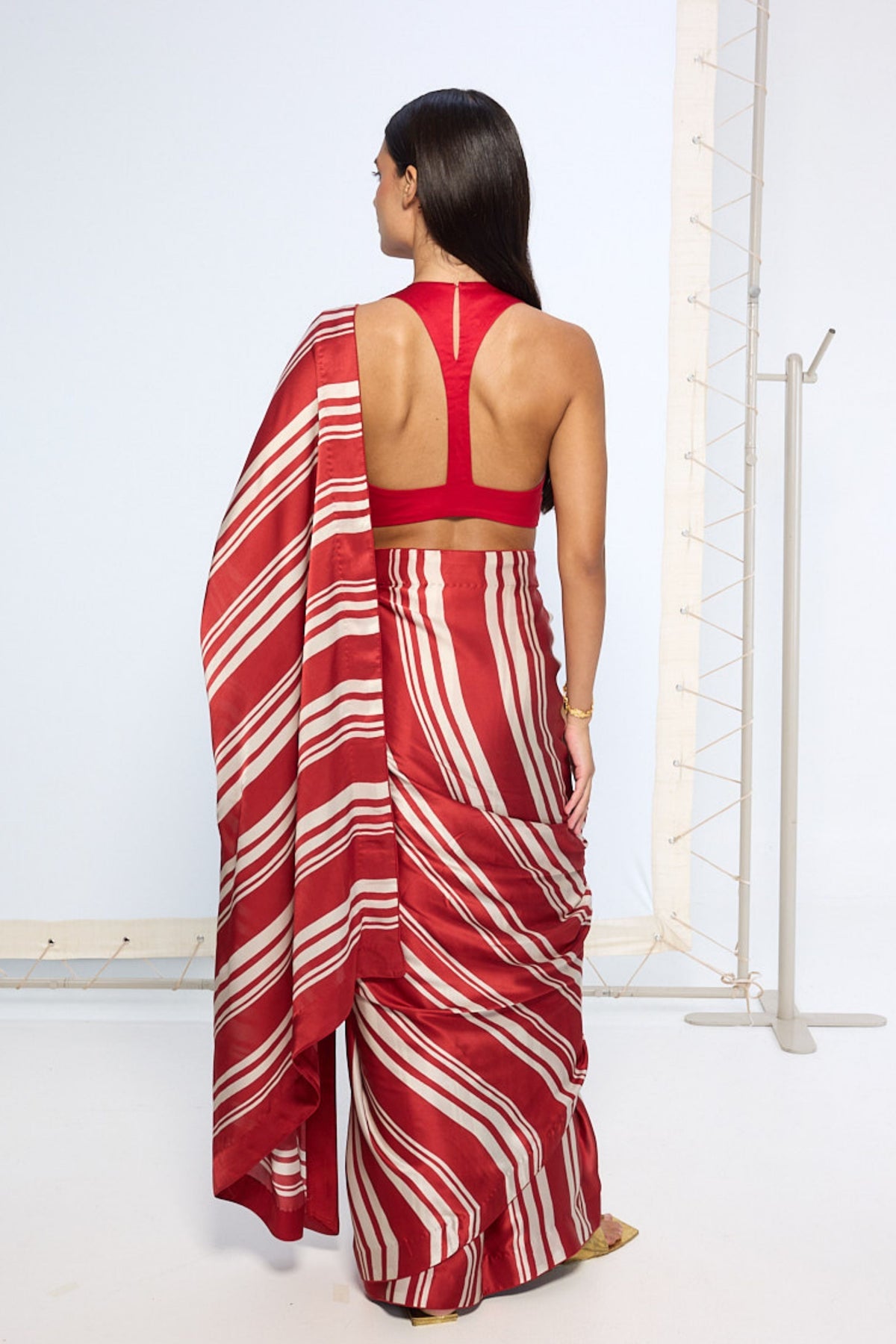Silk Striped Saree