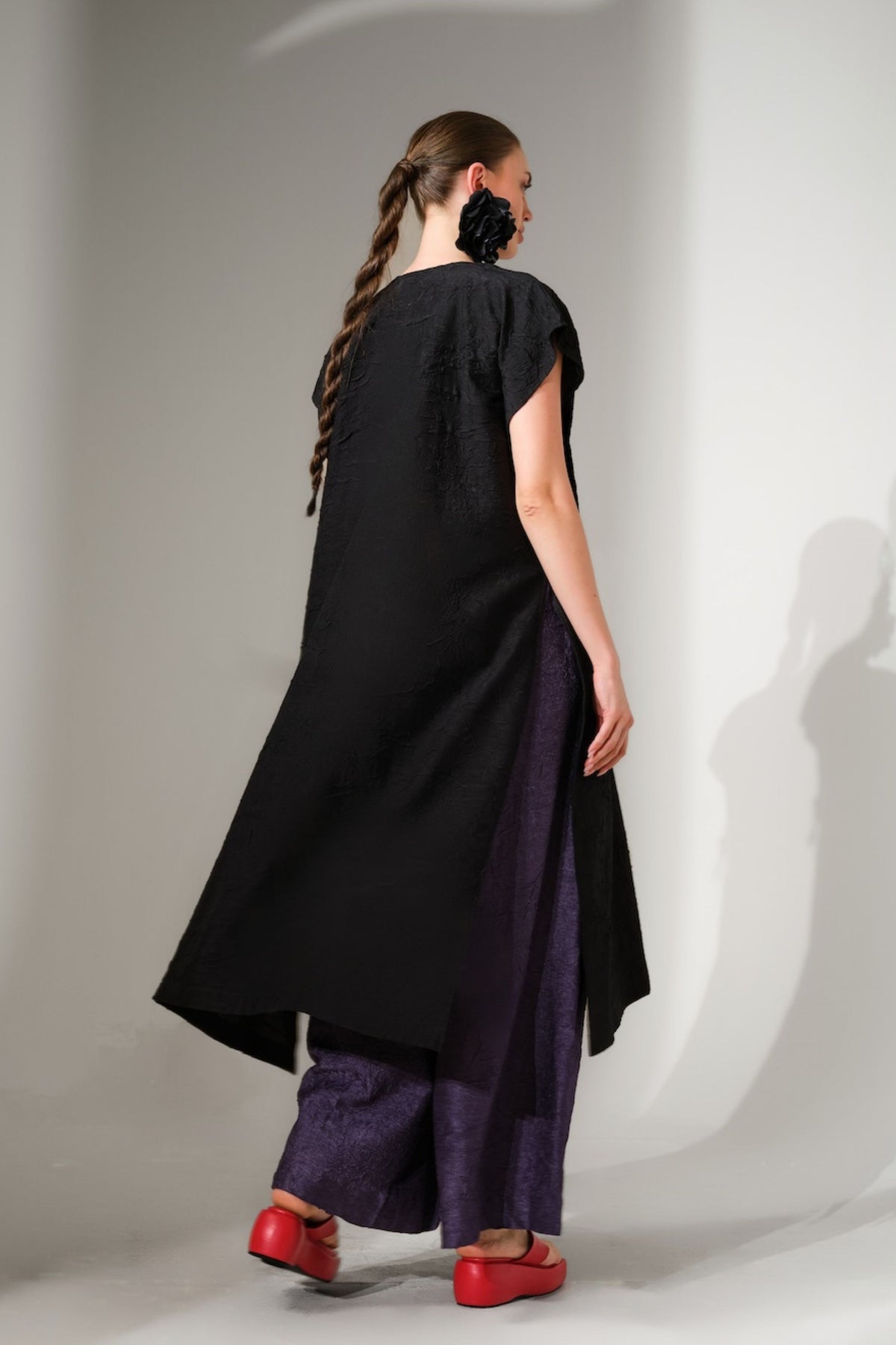 Black Facet Tunic