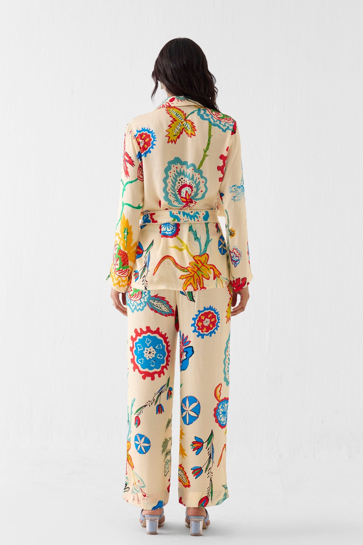Sanganer Blazer Co-ord Set