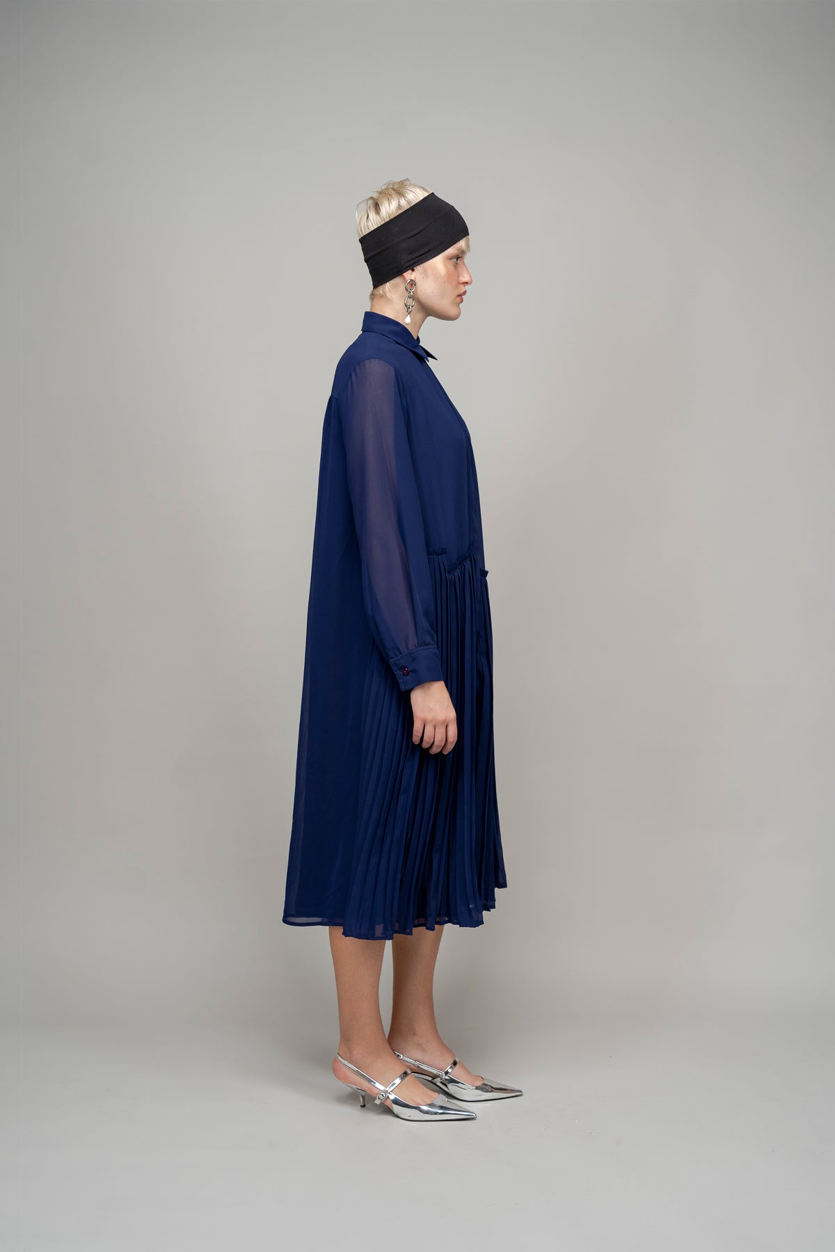 Navy Terrace Dress