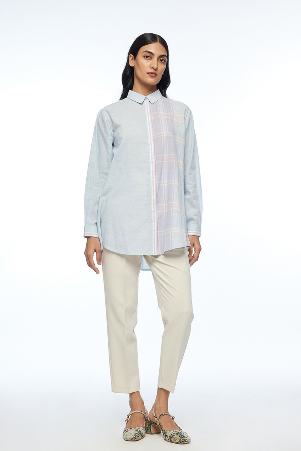 Pouzinii Check Shirt