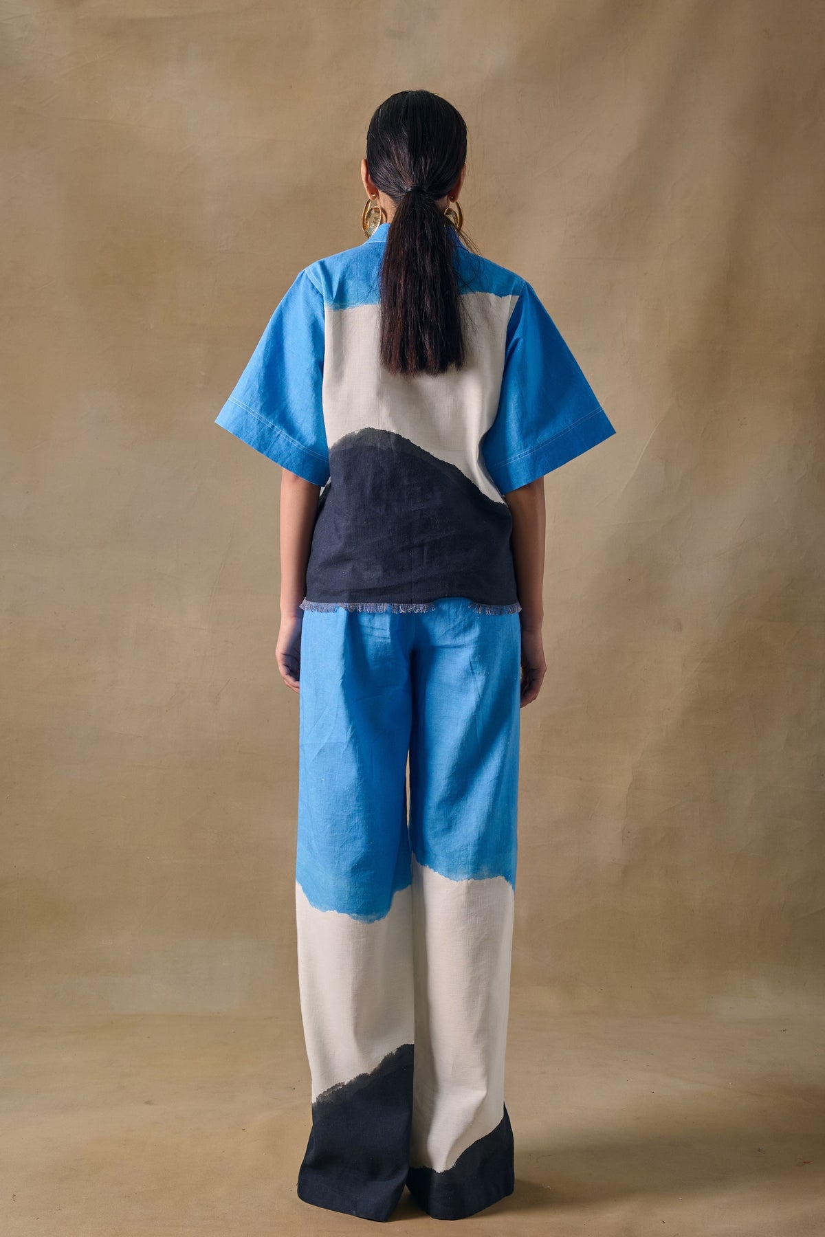 Blue Washed Co-ord Set